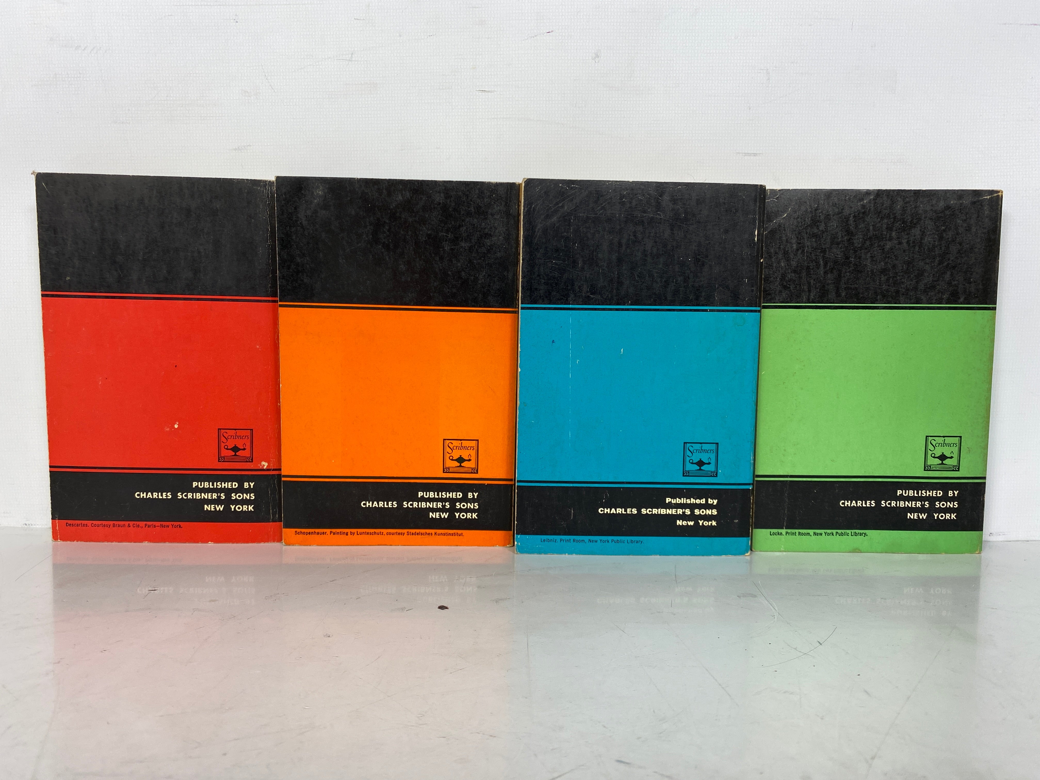 4 Modern Students Library Descartes/Schopenhauer/Leibniz/Locke Selections SC