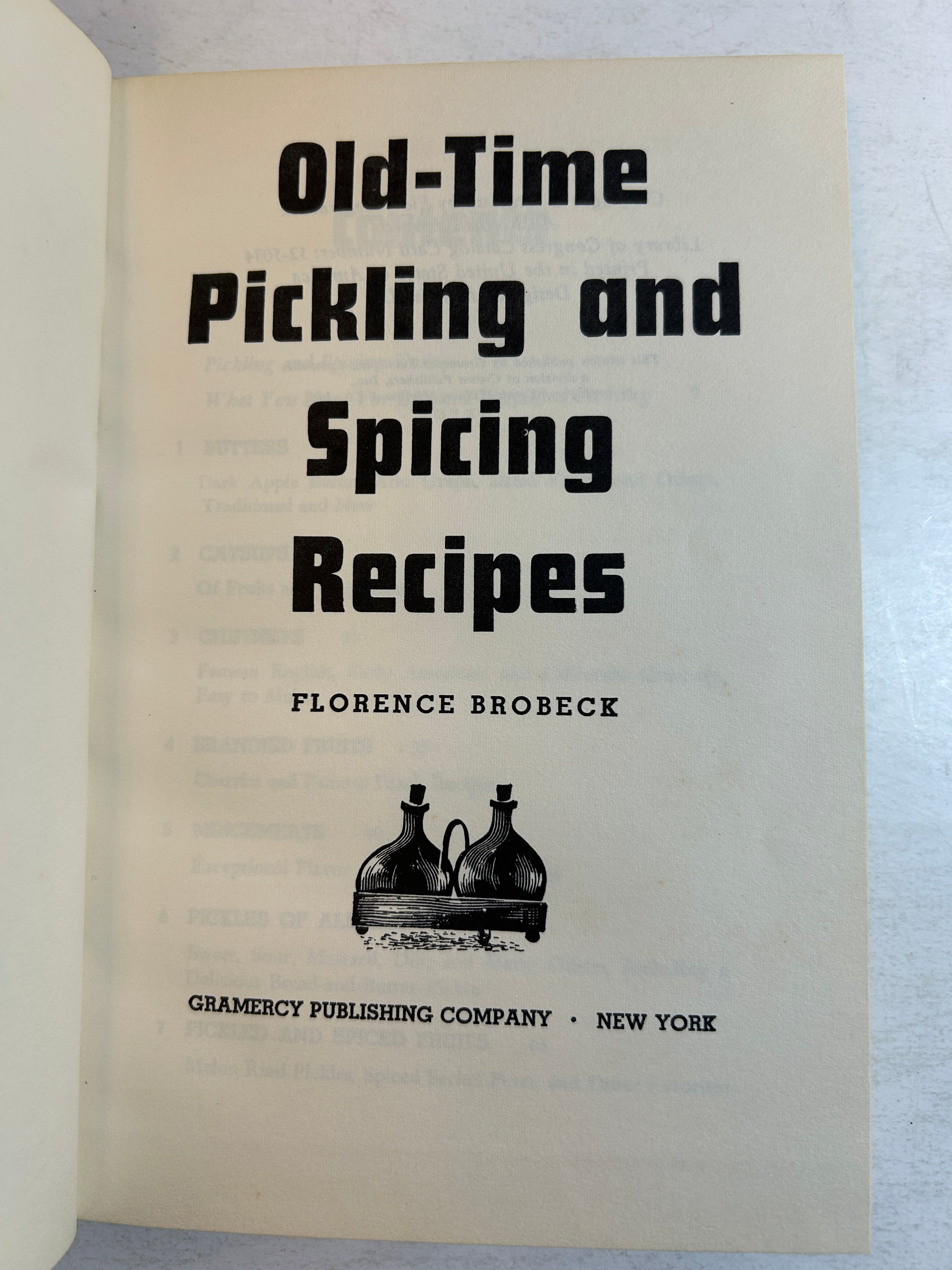 4 Vintage Cookbooks: Pickling & Spicing/Rice & Spice/Pillsbury/Desserts MADD HC
