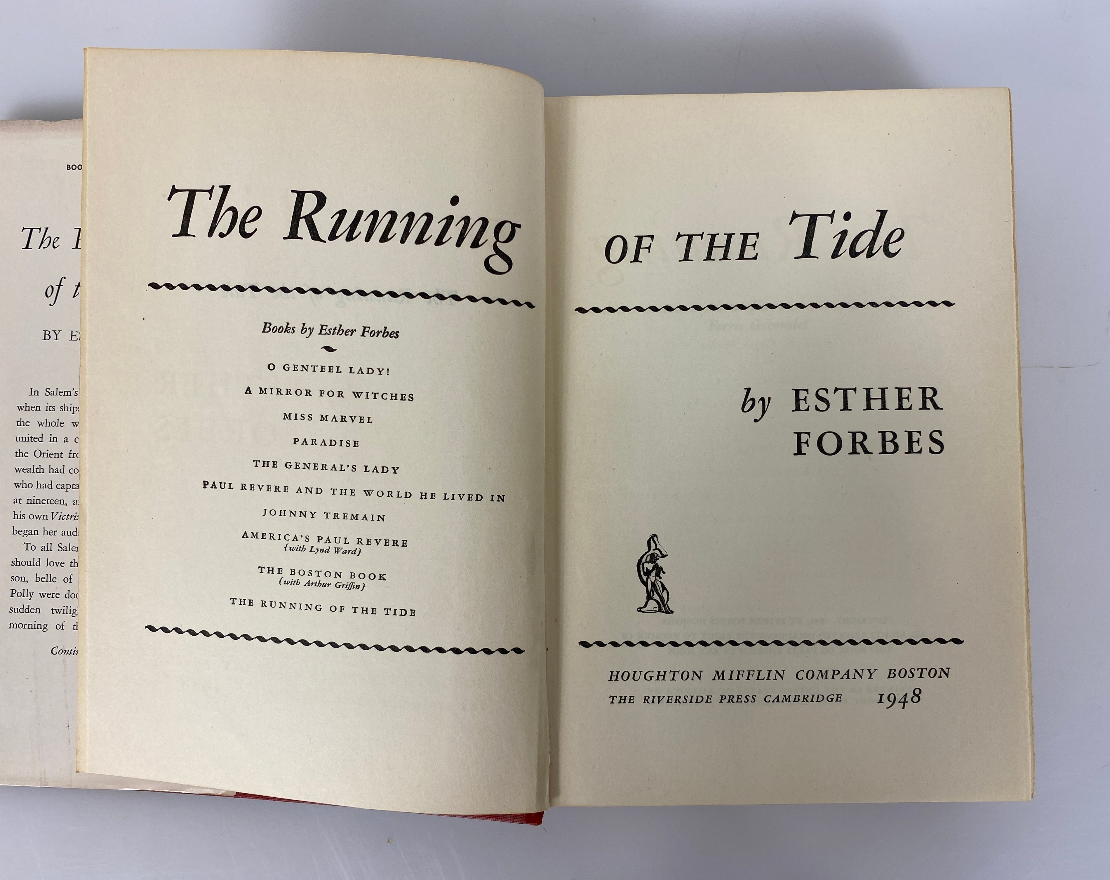 4 Vintage Historical Fiction BCE by Forbes/Brick/Tebbel/Marshall HC DJ
