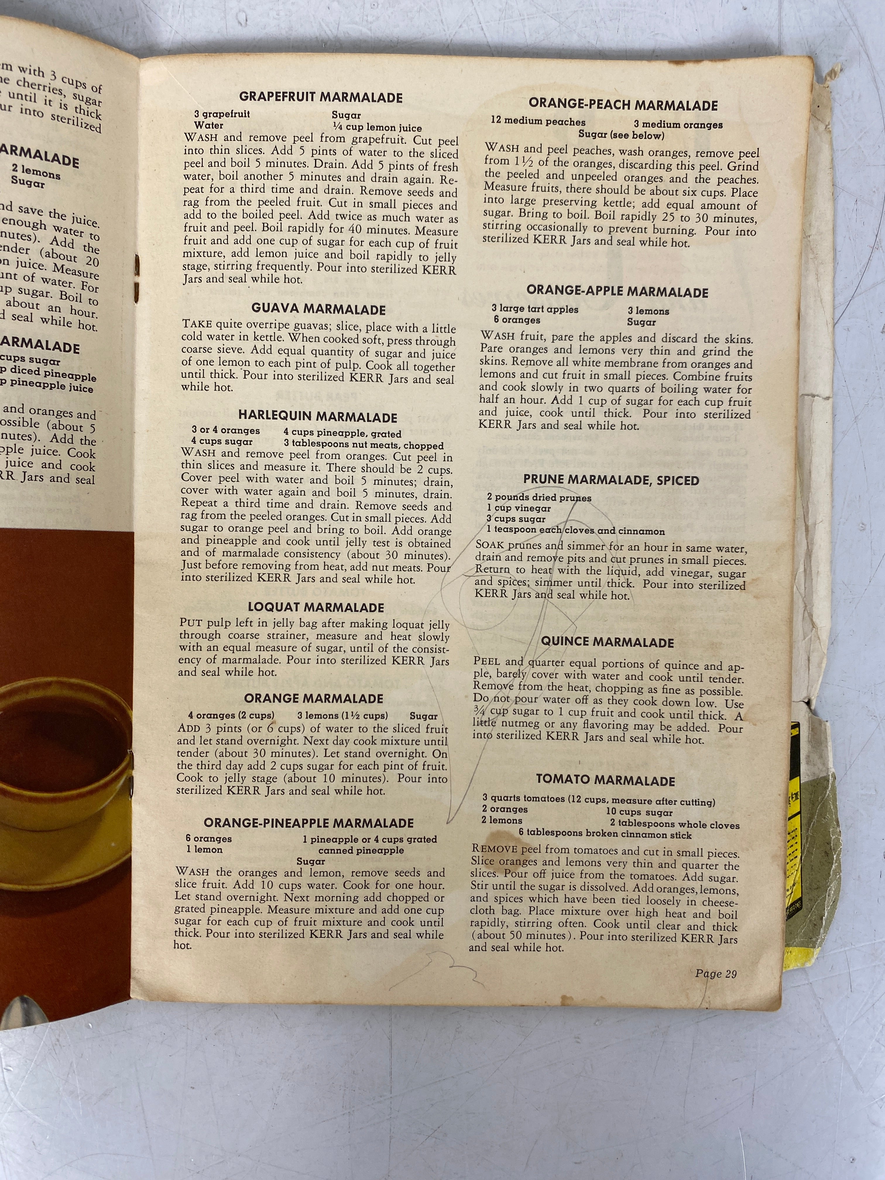 4 Vintage Home Canning: Kerr/General Foods/Parowax/USDA 1945-57 SC