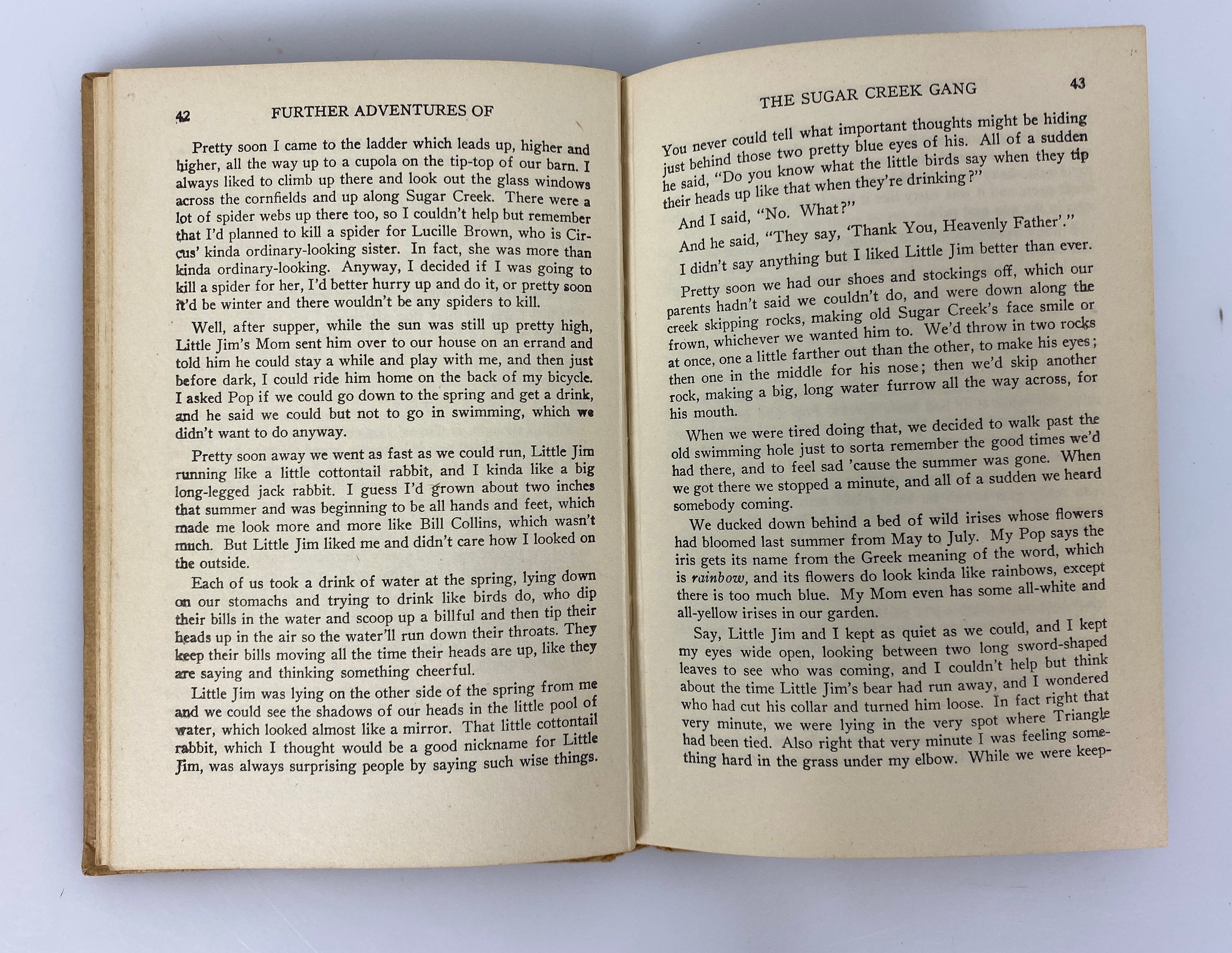 4 Vintage Sugar Creek Gang Books by Paul Hutchens 1945-1947 HC