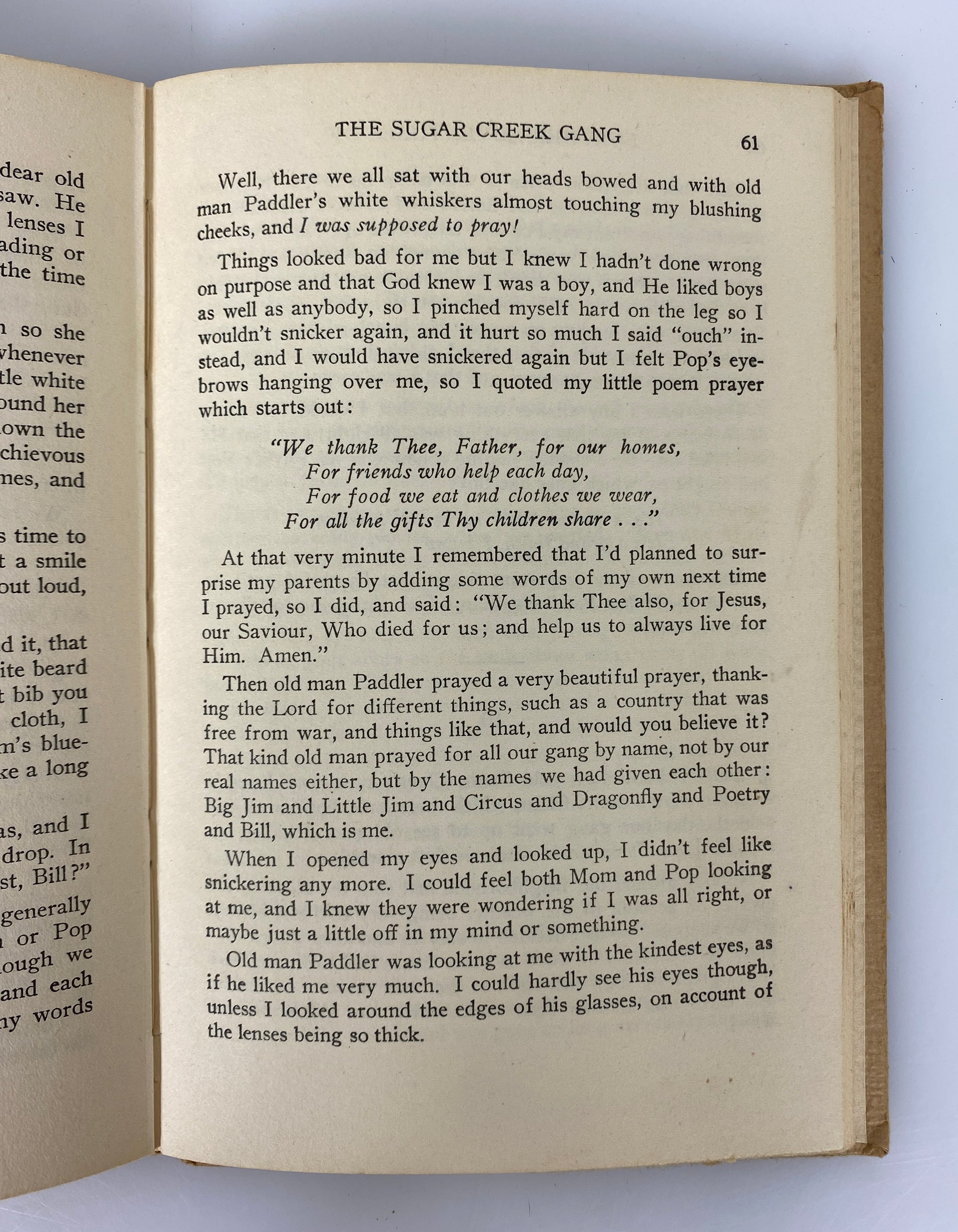 4 Vintage Sugar Creek Gang Books by Paul Hutchens 1945-1947 HC