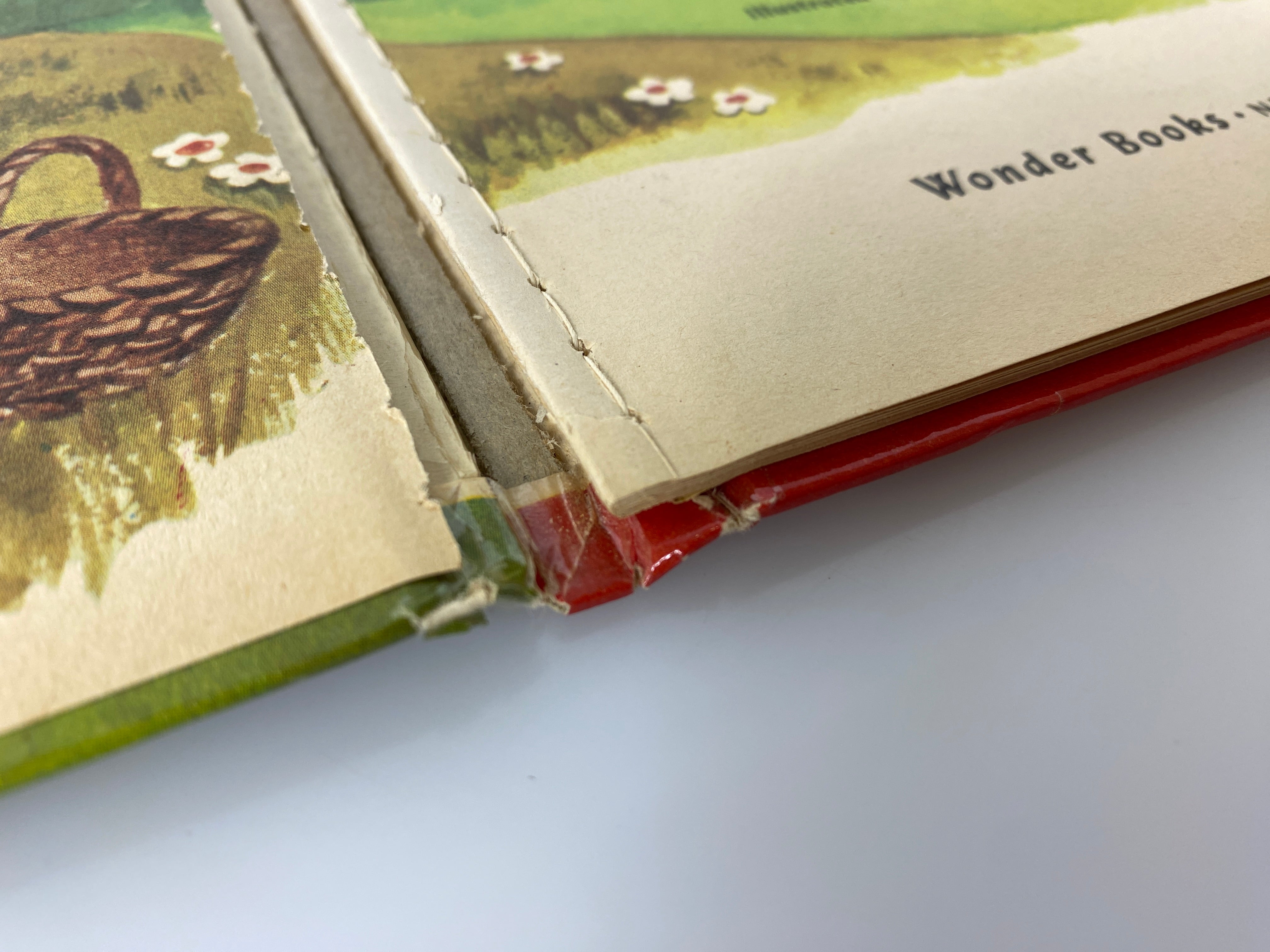 4 Vintage Wonder Books: Heidi/Famous Fairy Tales/Around the World 1949-64 HC