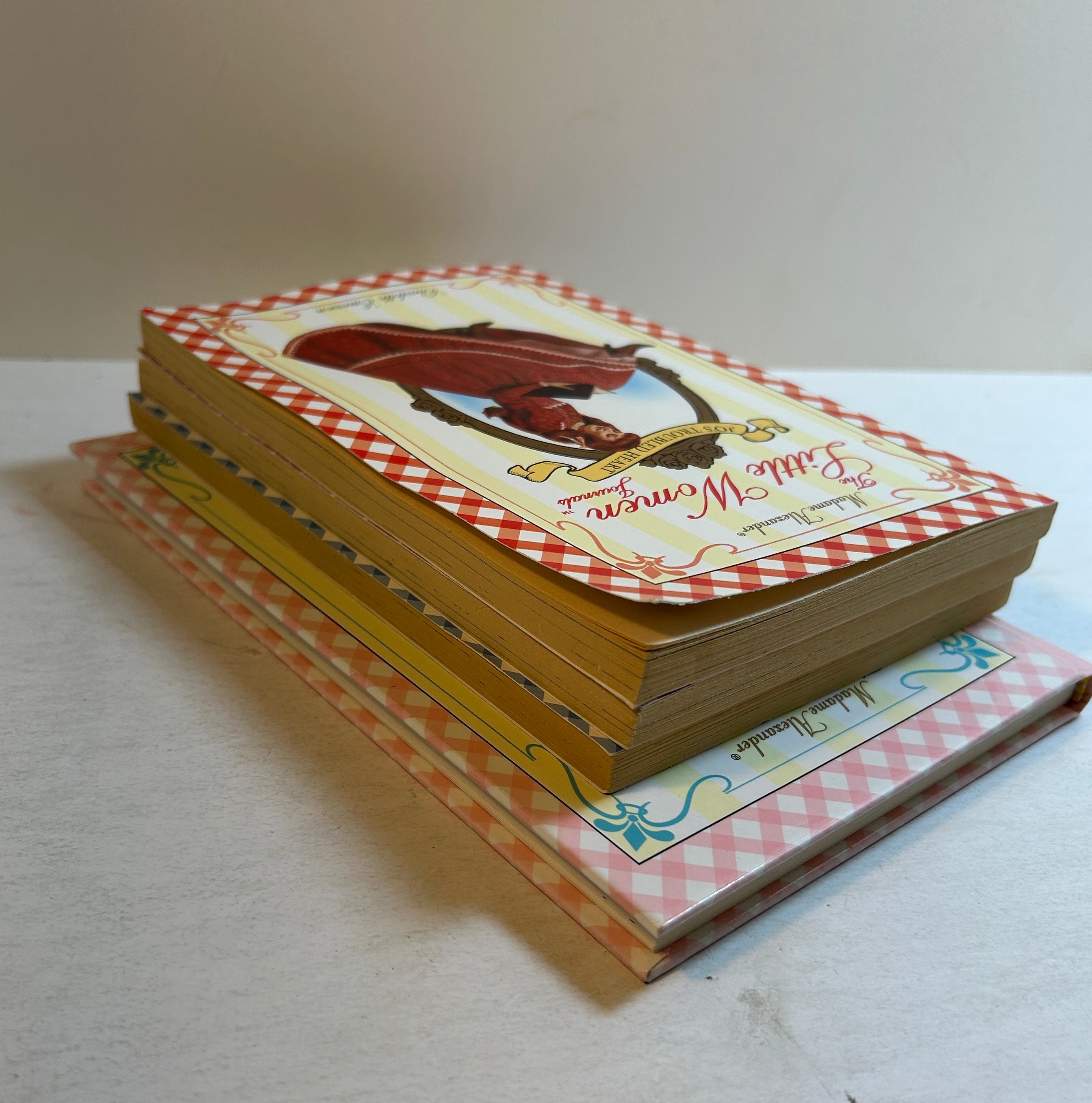 4 Vol Set Little Women Journals Charlotte Emerson Avon/Madam Alexander 1998-99