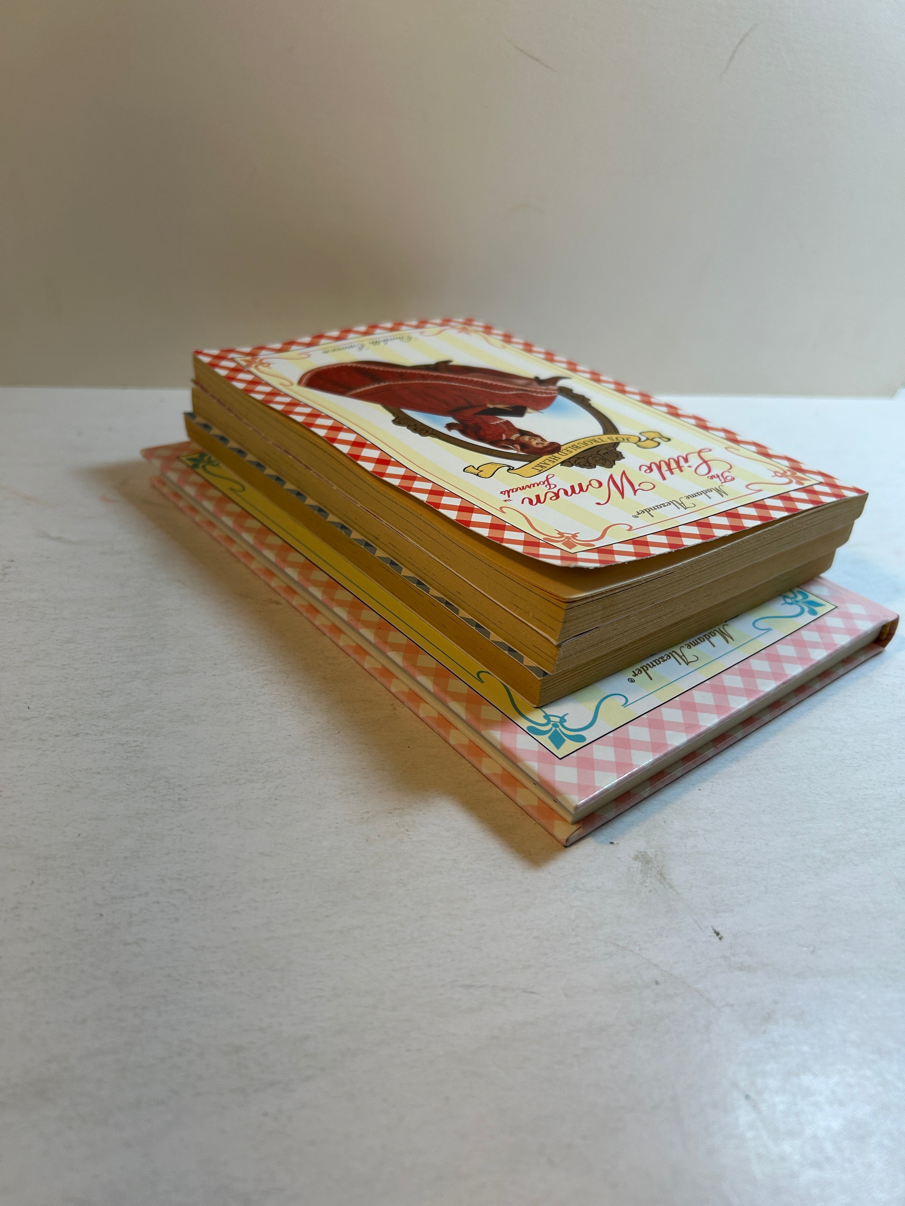 4 Vol Set Little Women Journals Charlotte Emerson Avon/Madam Alexander 1998-99