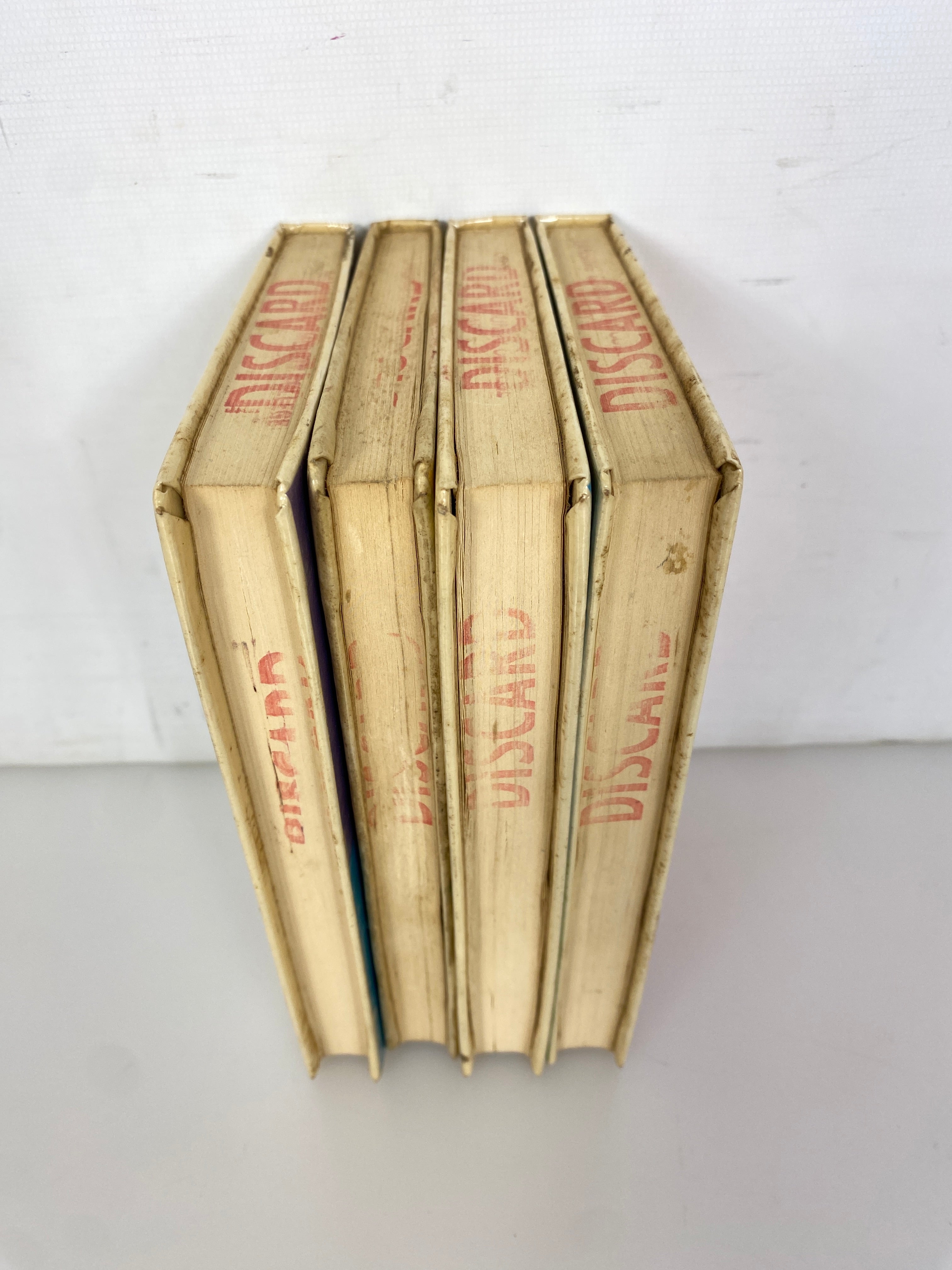 4 Vol Set Research Problems in Biology Investigations for Students Ex-Library HC