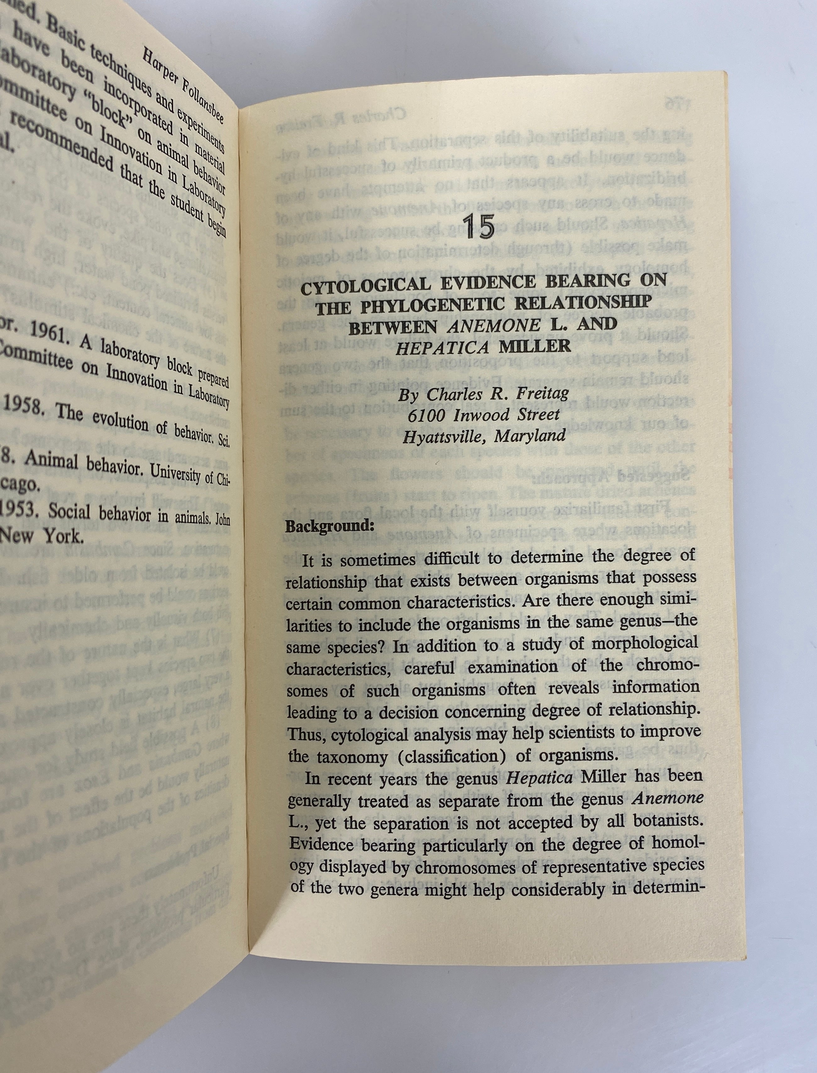 4 Vol Set Research Problems in Biology Investigations for Students Ex-Library HC