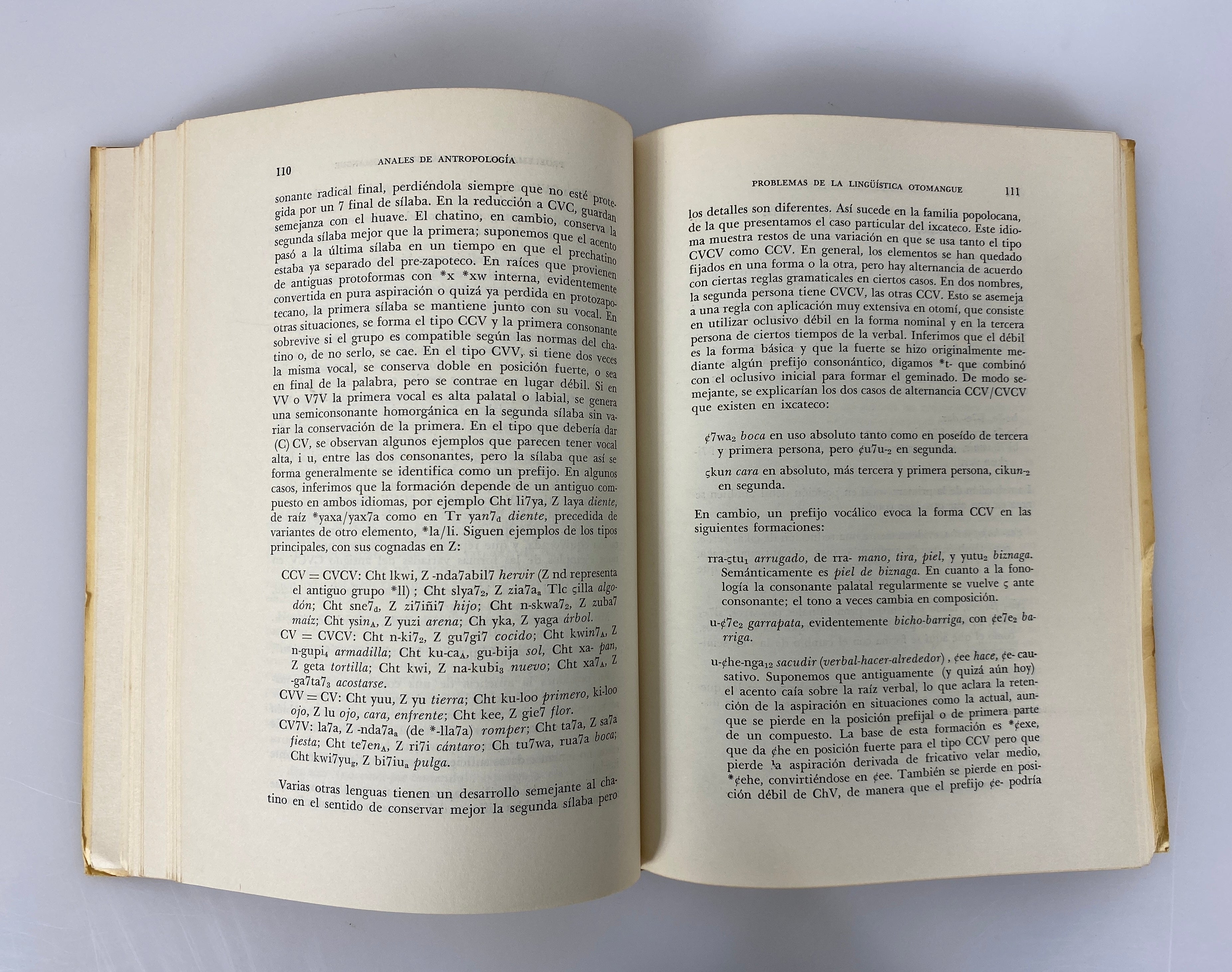 4 Vols: Anales De Antropologia Vols I-IV (in Spanish) 1964-1967 SC