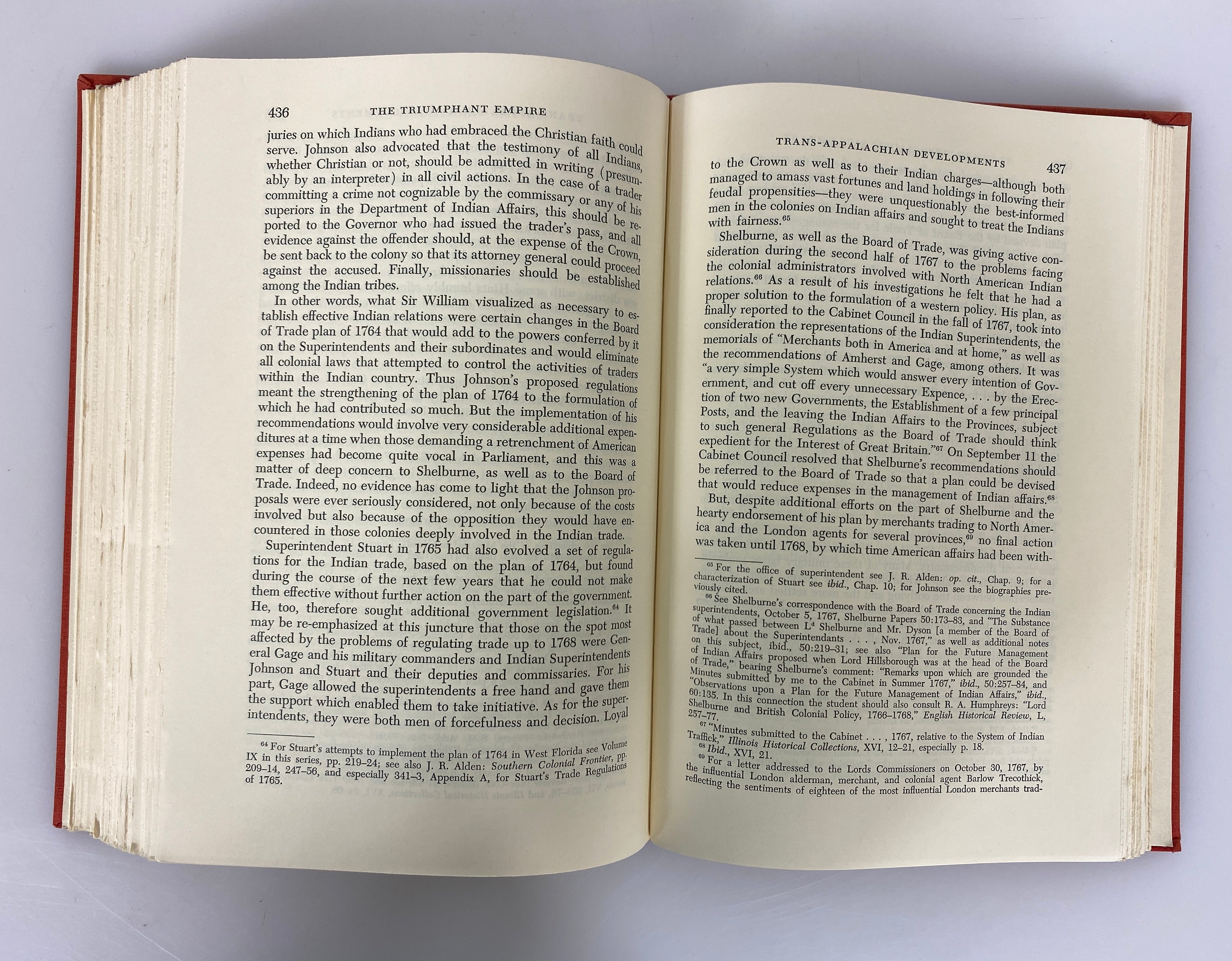 4 Vols: British Empire Before the American Revolution 11-13,15 Ex-Library HC