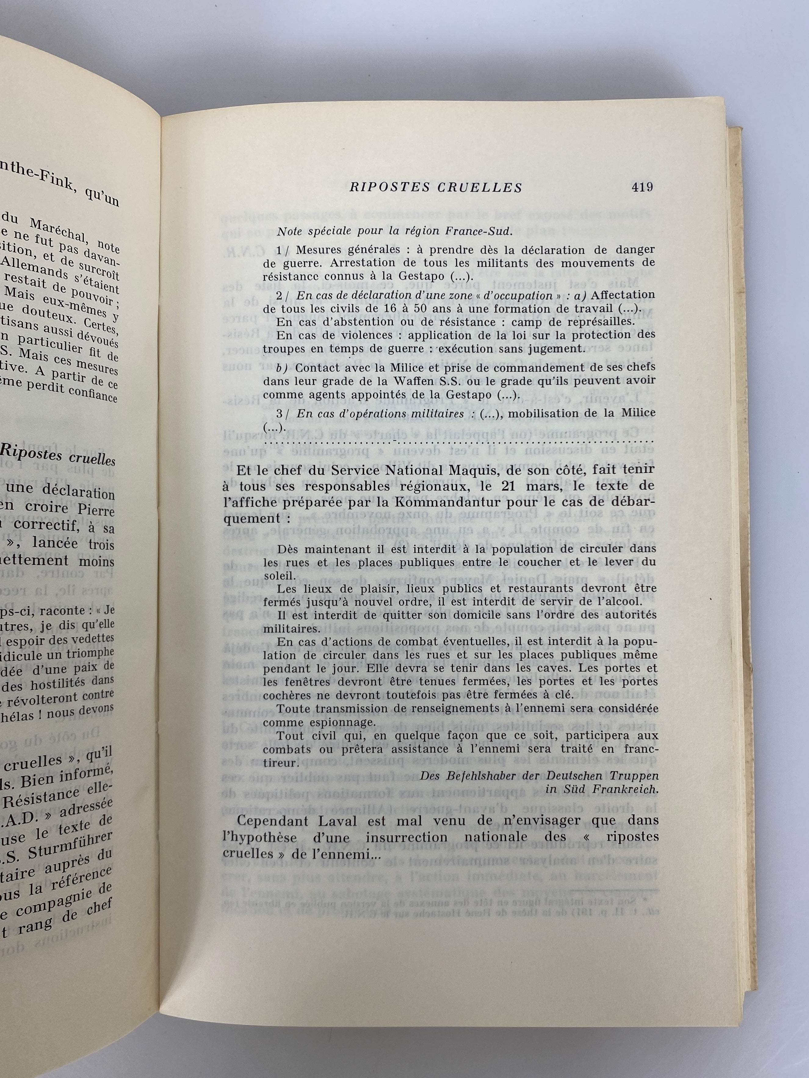 4 Vols: Histoire de la Resistance en France (1-4) in French Henri Nogueres SC