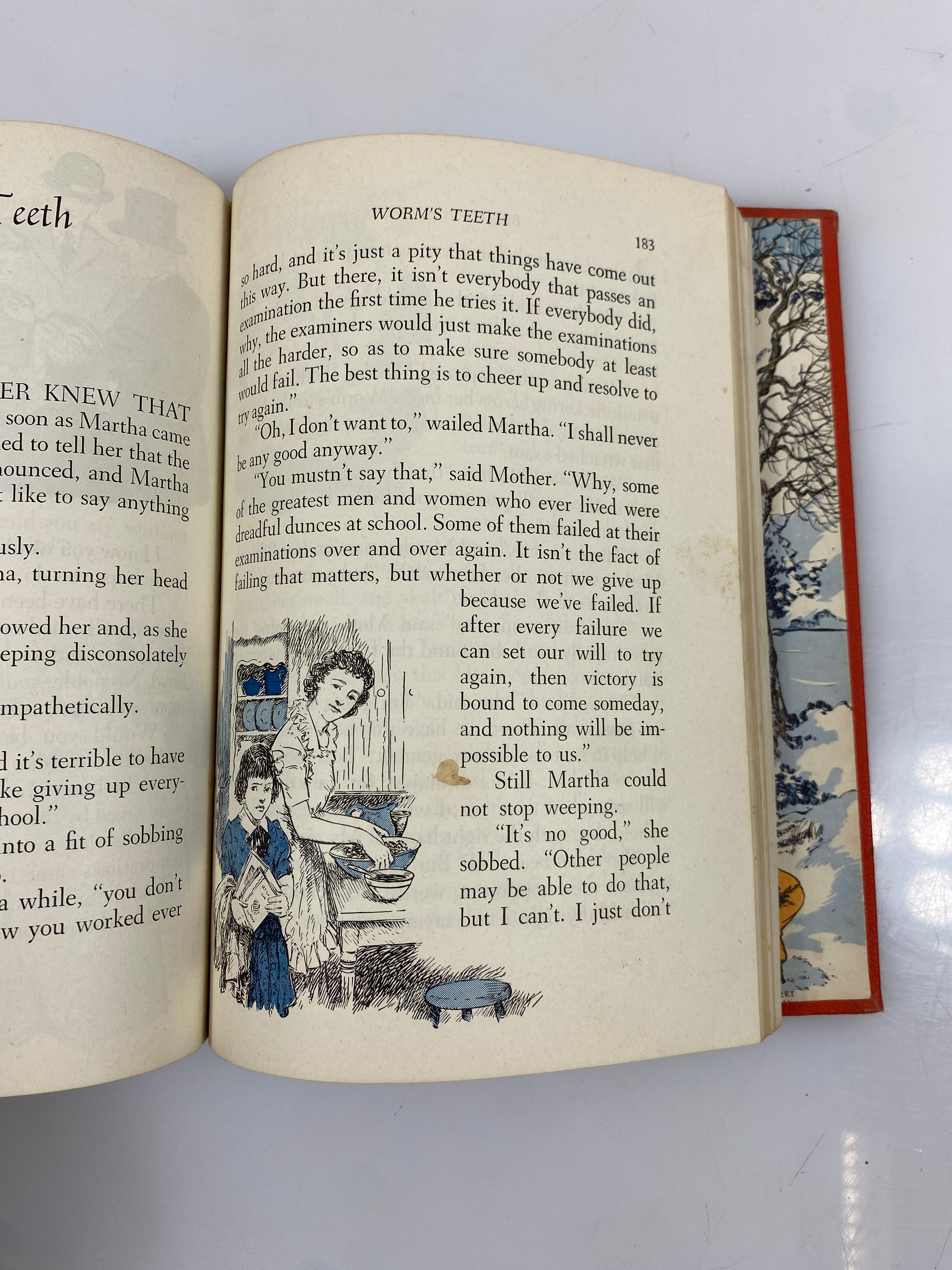 4 Volumes Uncle Arthur's Bedtime Stories (1,2,4,5) 1950 Vintage HC