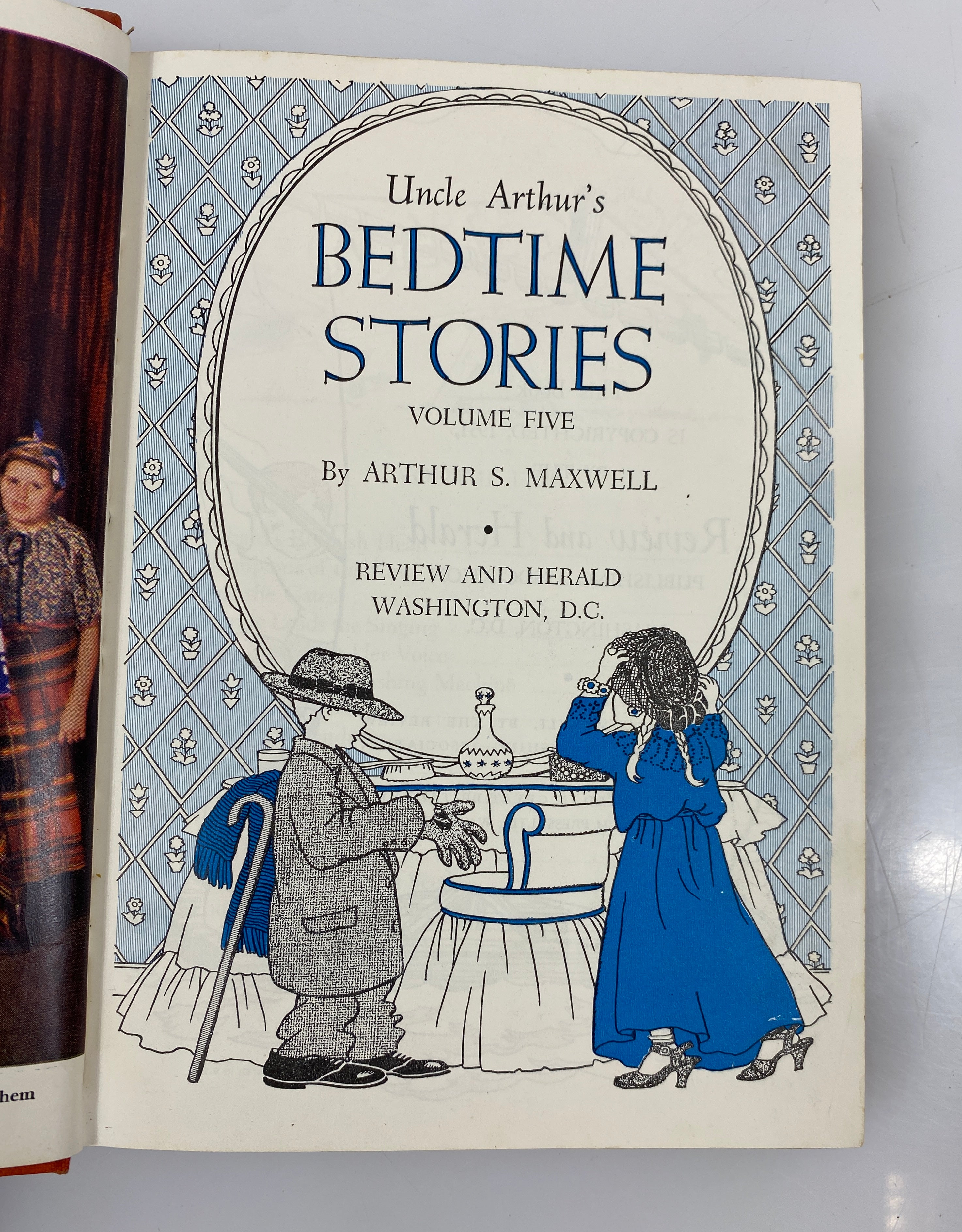 4 Volumes Uncle Arthur's Bedtime Stories (1,2,4,5) 1950 Vintage HC