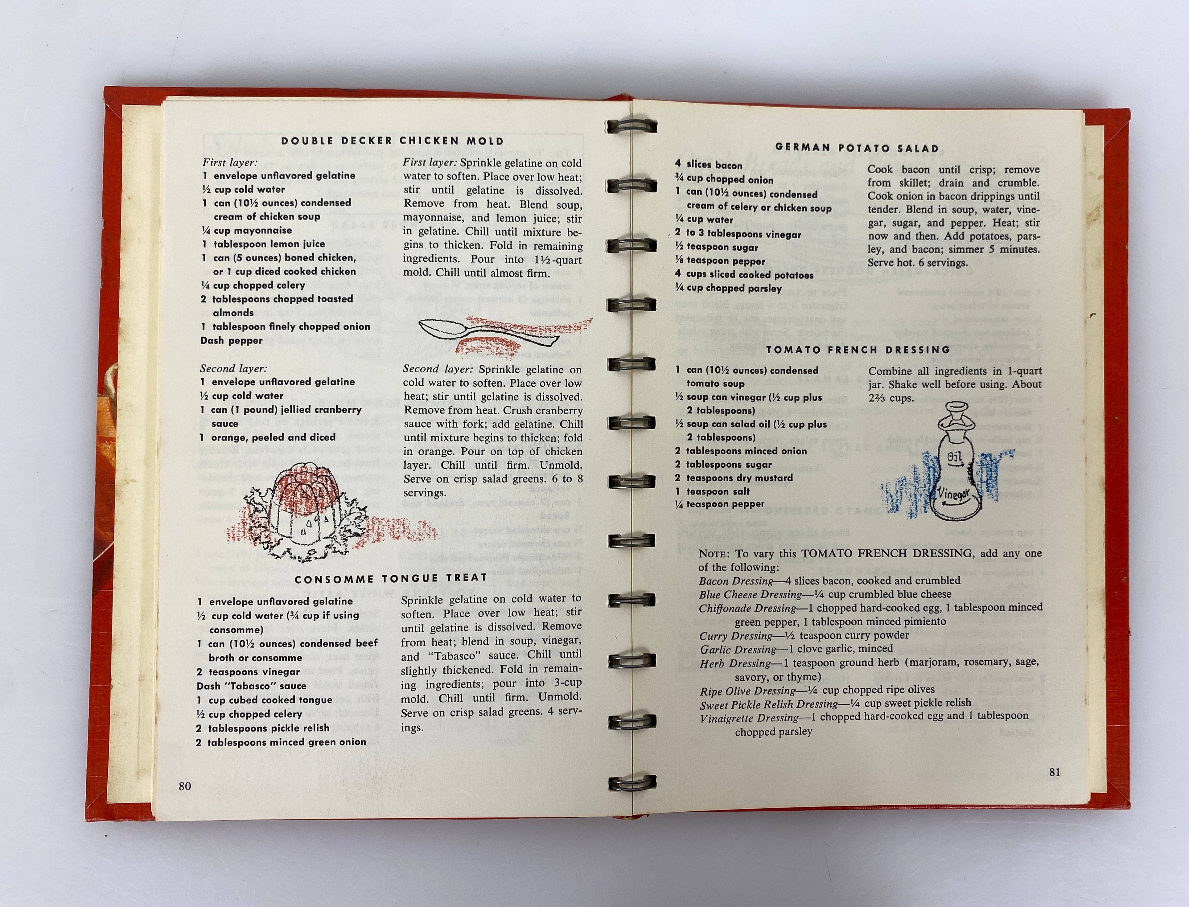 4 Vtg Cookbooks: Campbell's/American Gas/Current Inc/Home Economics Teachers