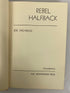 4 Vtg Vols incl Rebel Halfback/Baseball is a Funny Game/Bronc Burnett 1947-60 HC