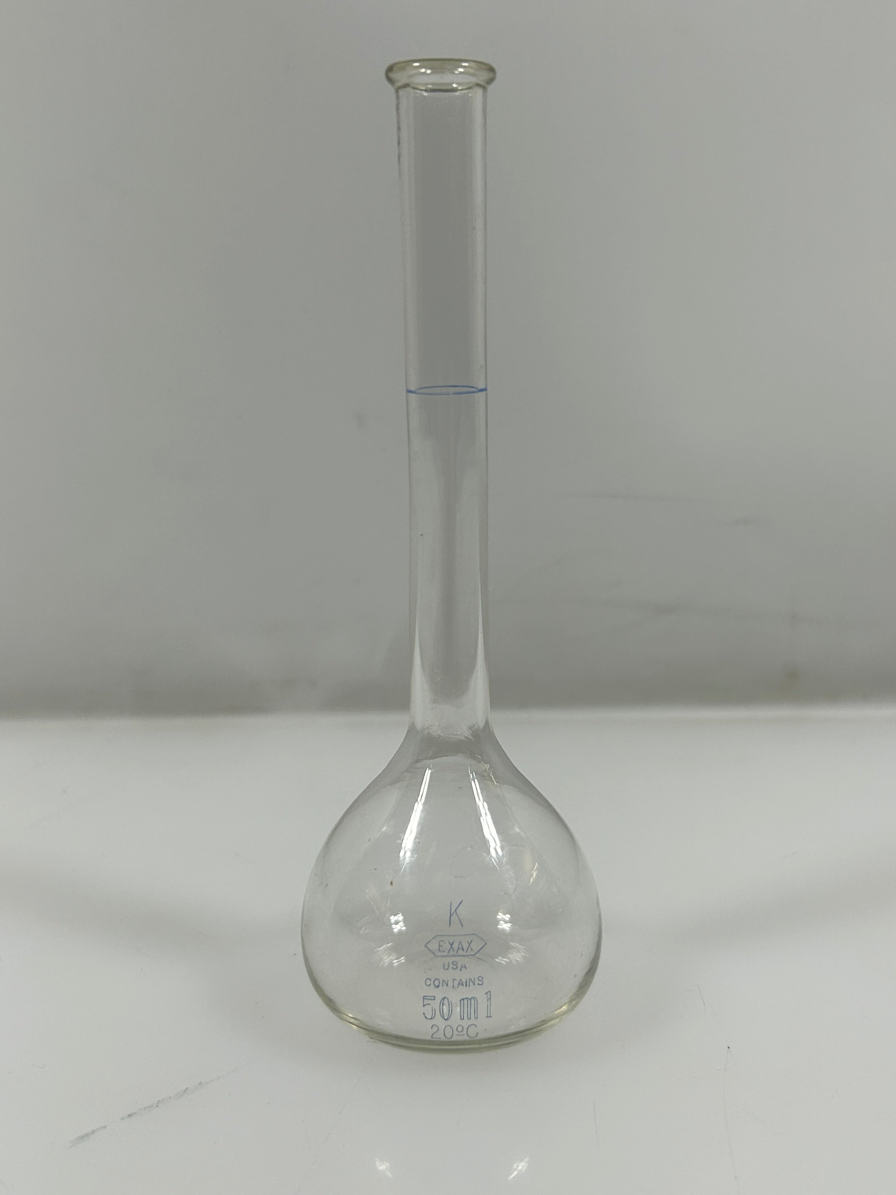 Pyrex 50mL Volumetric Flask