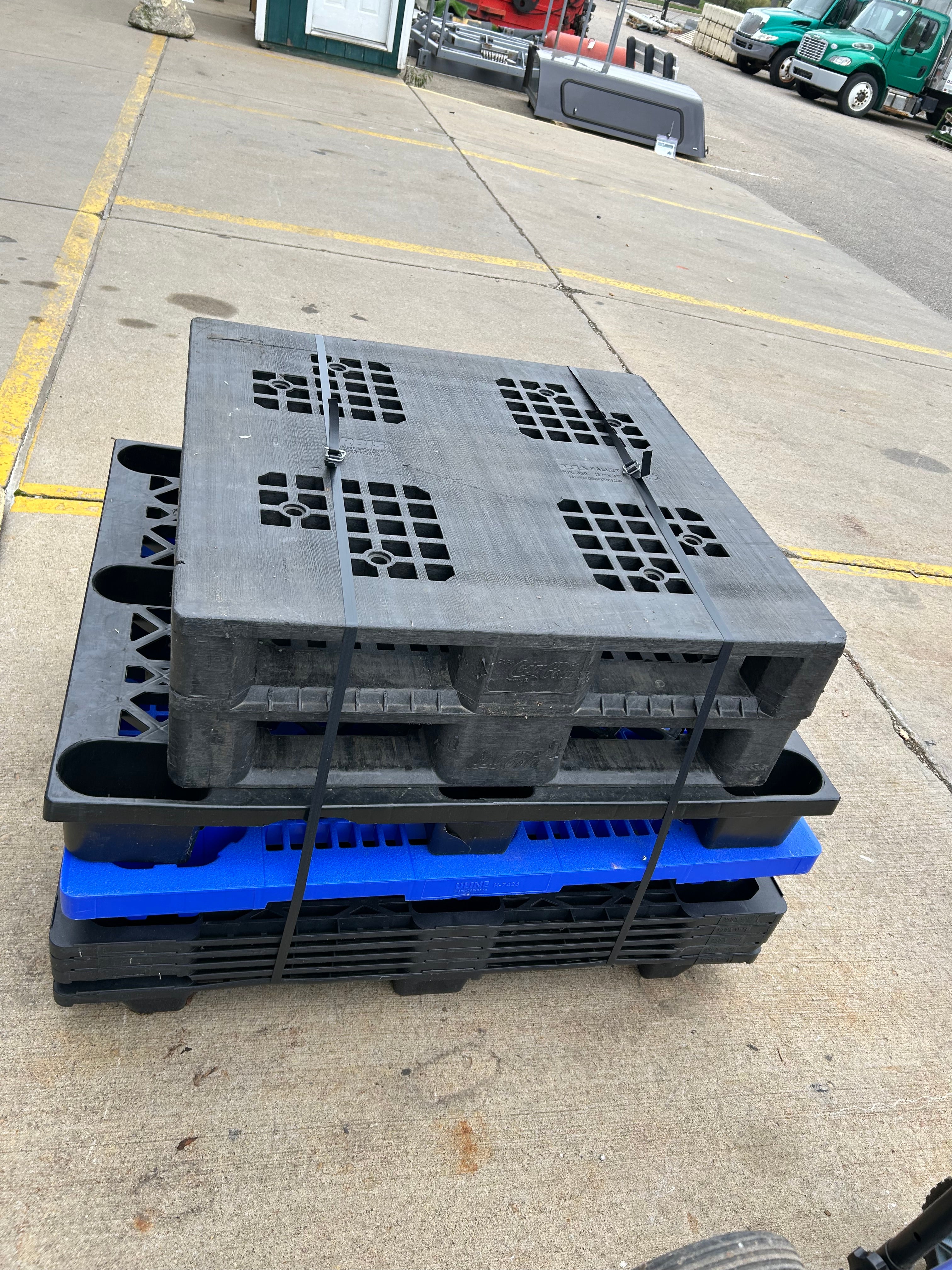 Large Assortment of Plastic Pallets #1