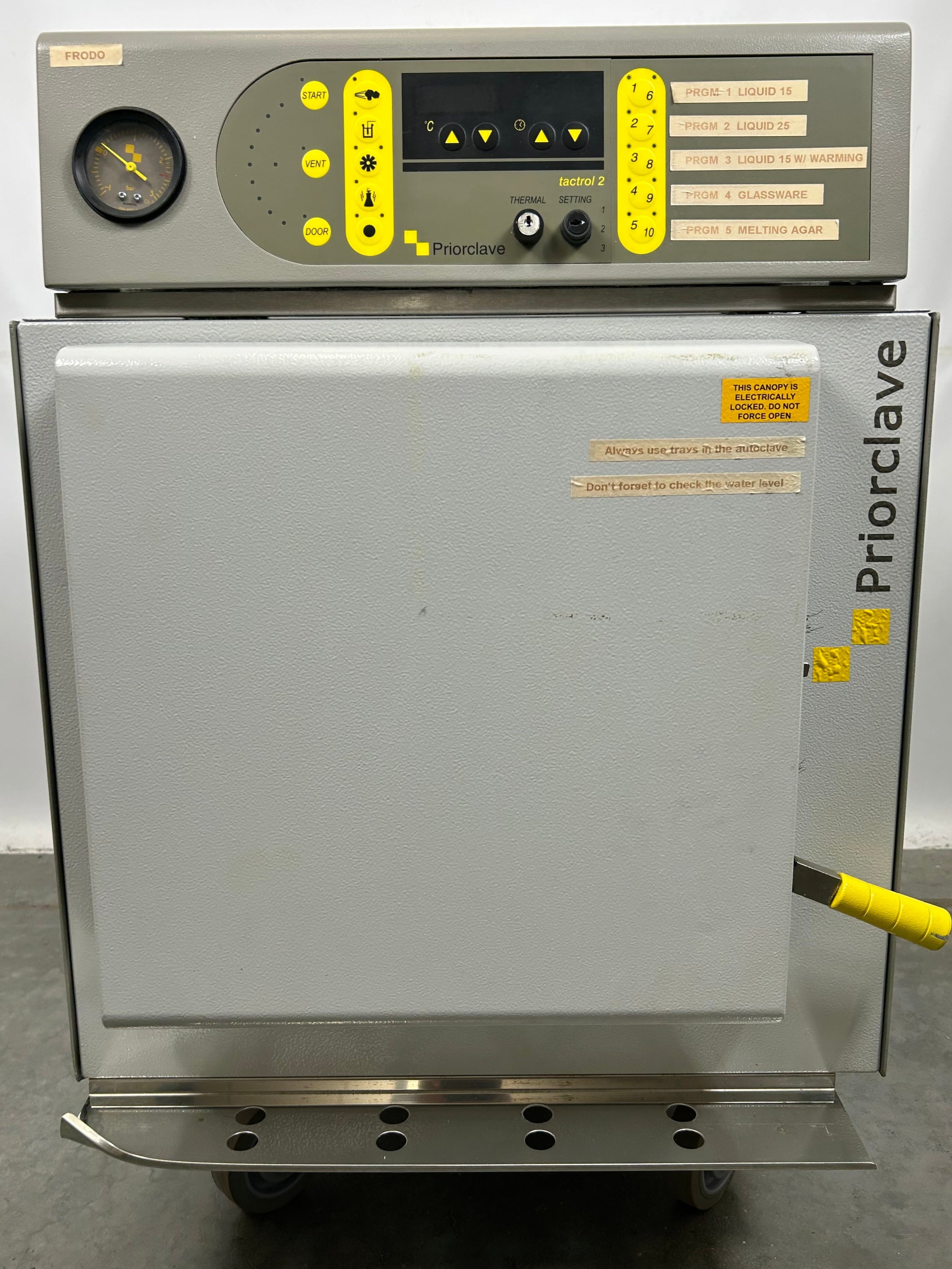 Priorclave Laboratory Autoclave
