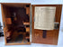 Vintage Leitz Laborlux II Binocular Microscope with Wood Case