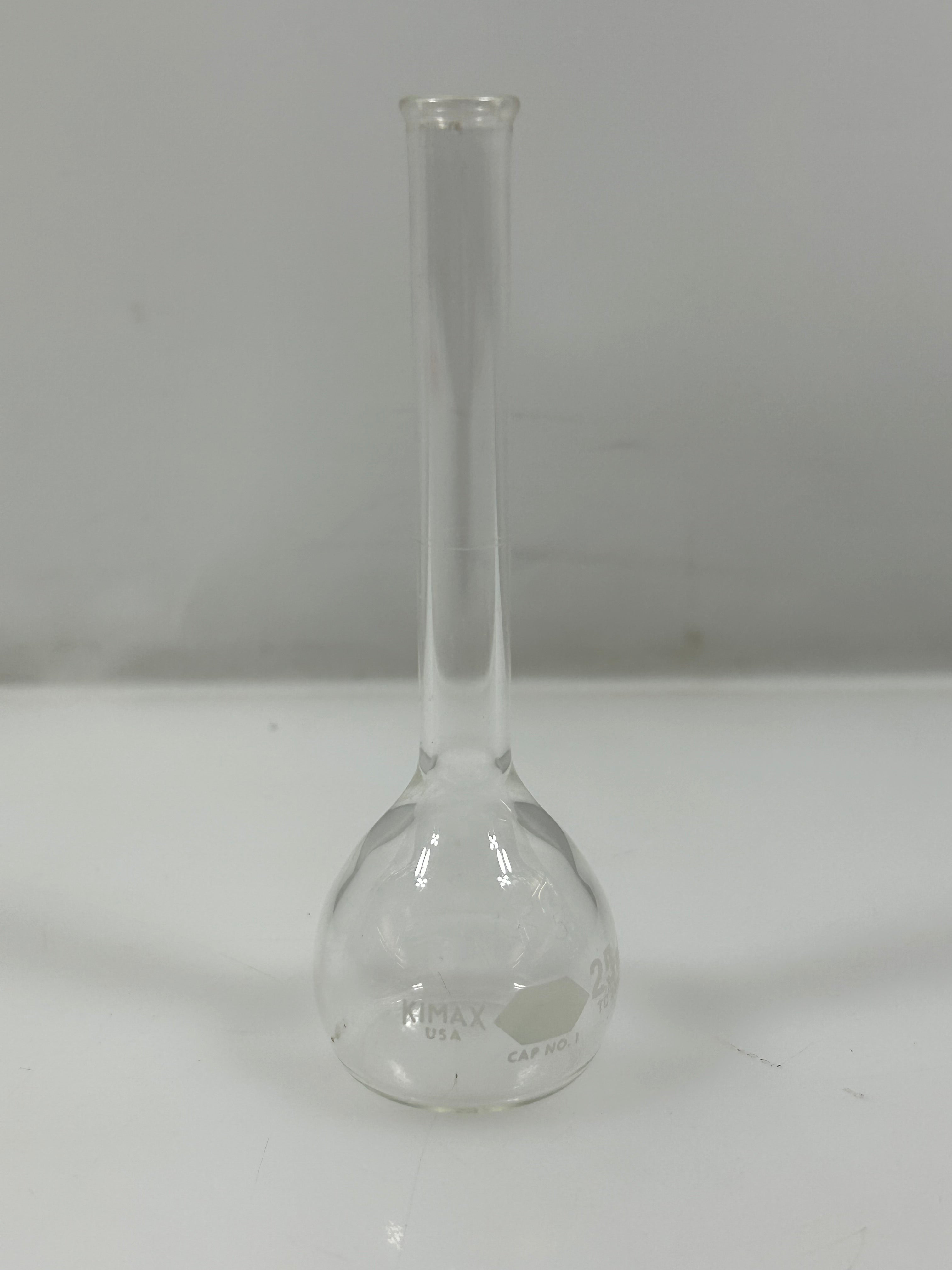 Pyrex/Kimax 25mL Volumetric Flask