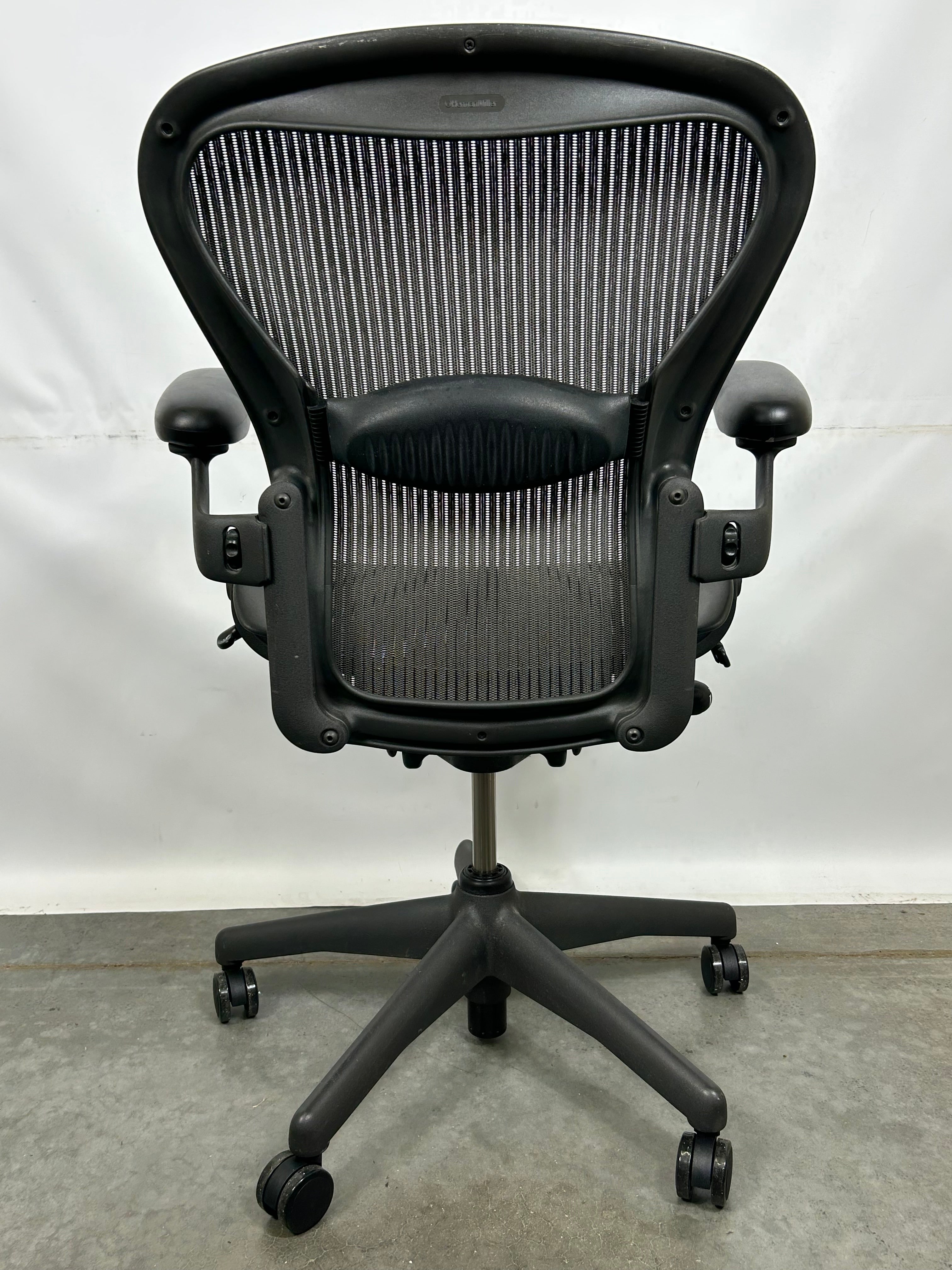 Charcoal Grey Herman Miller Aeron Chair Size B