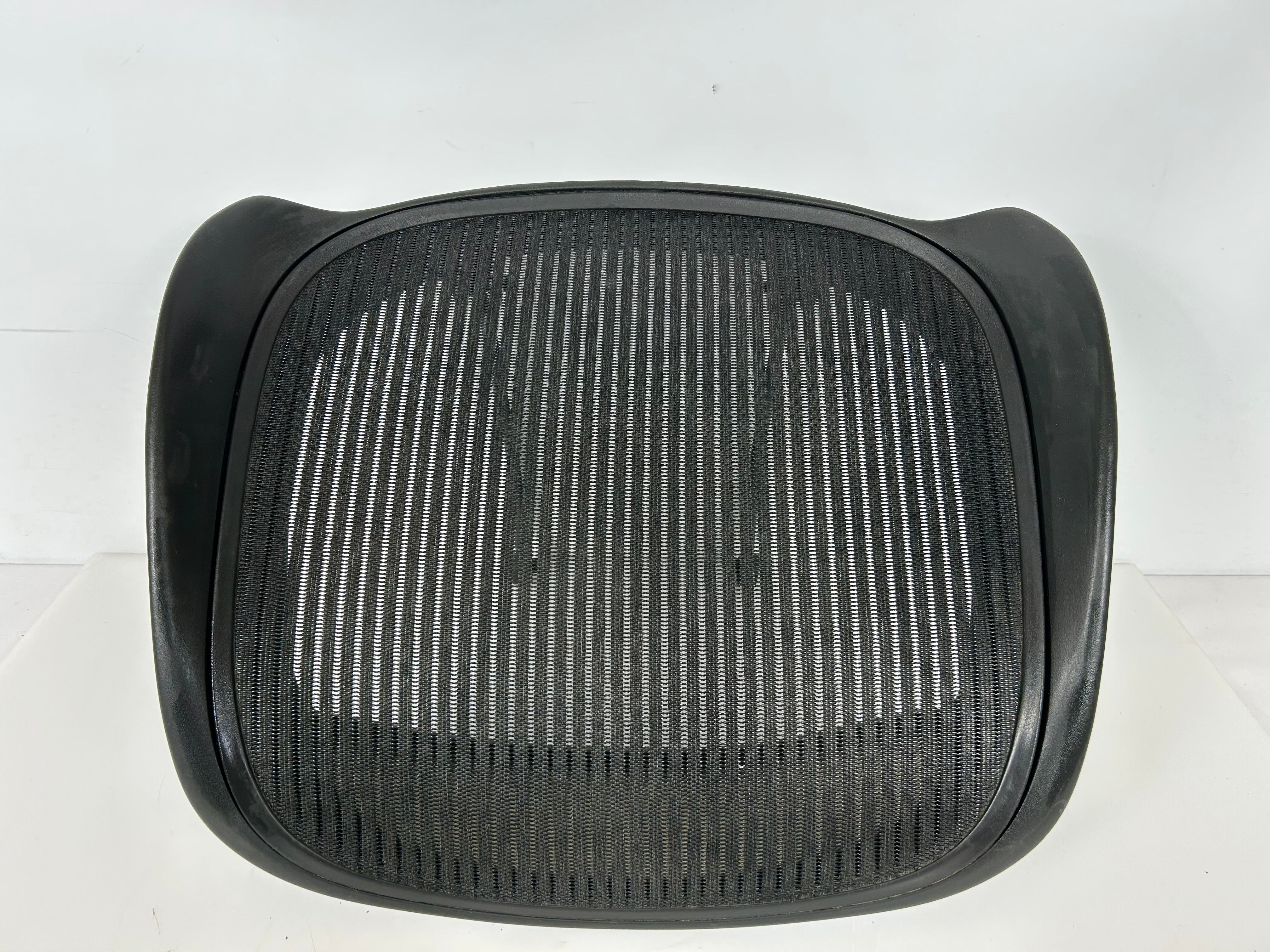 Black Herman Miller Aeron Seat Pad Size B