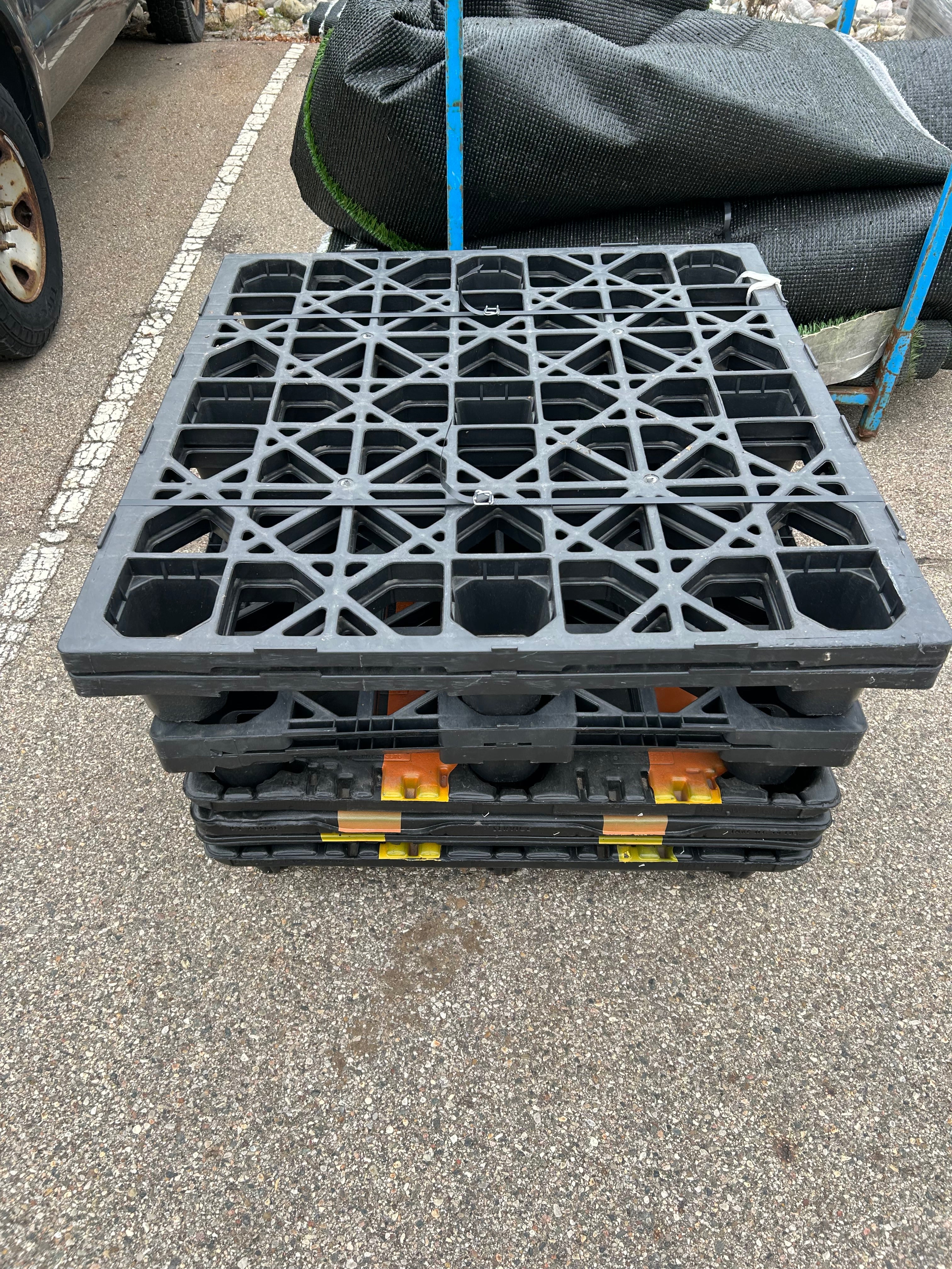 Large Assortment of Plastic Pallets #2