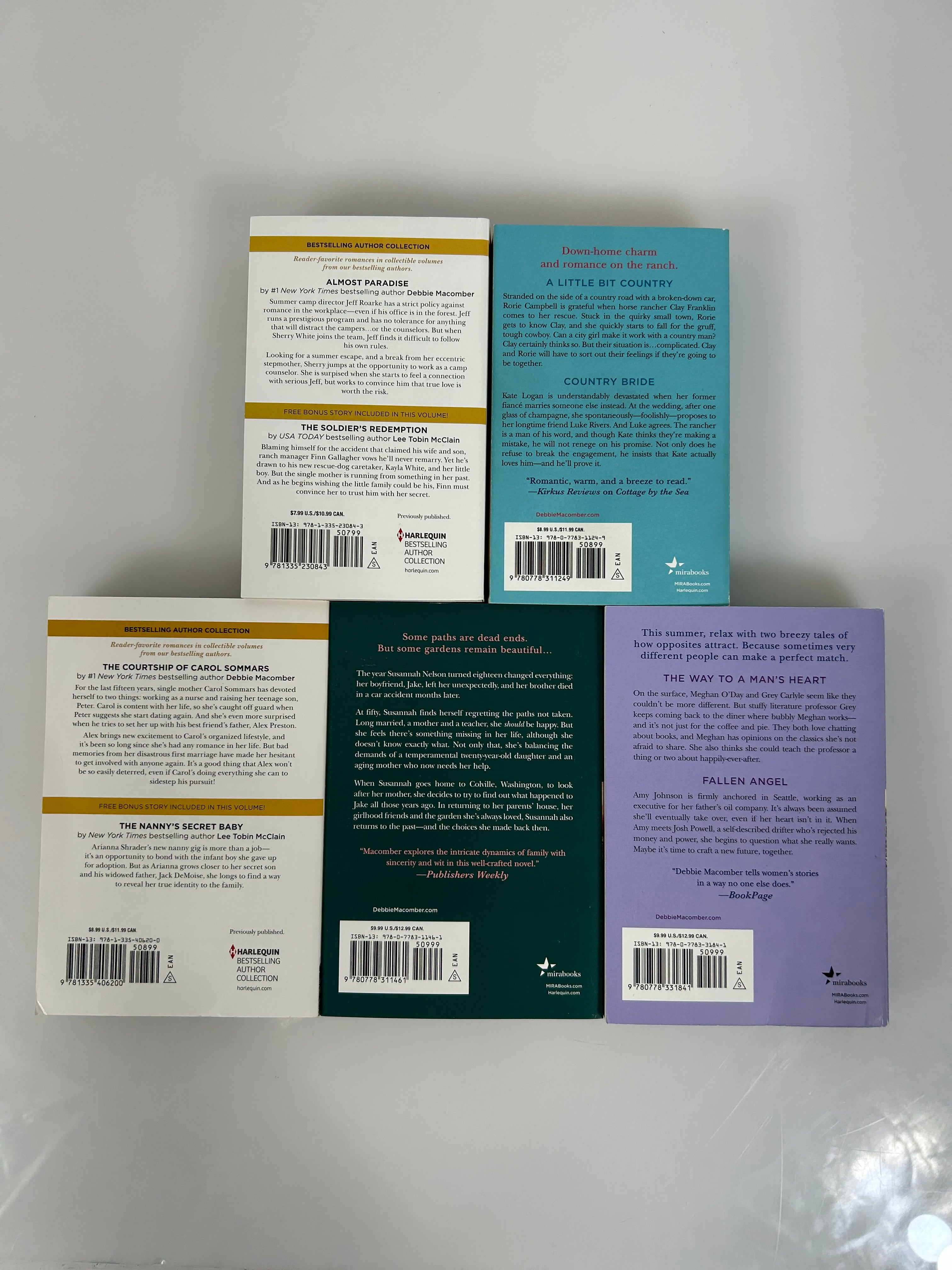 5 Double Editions & 1 Stand-Alone by Debbie Macomber 3 premium size-2 Standard