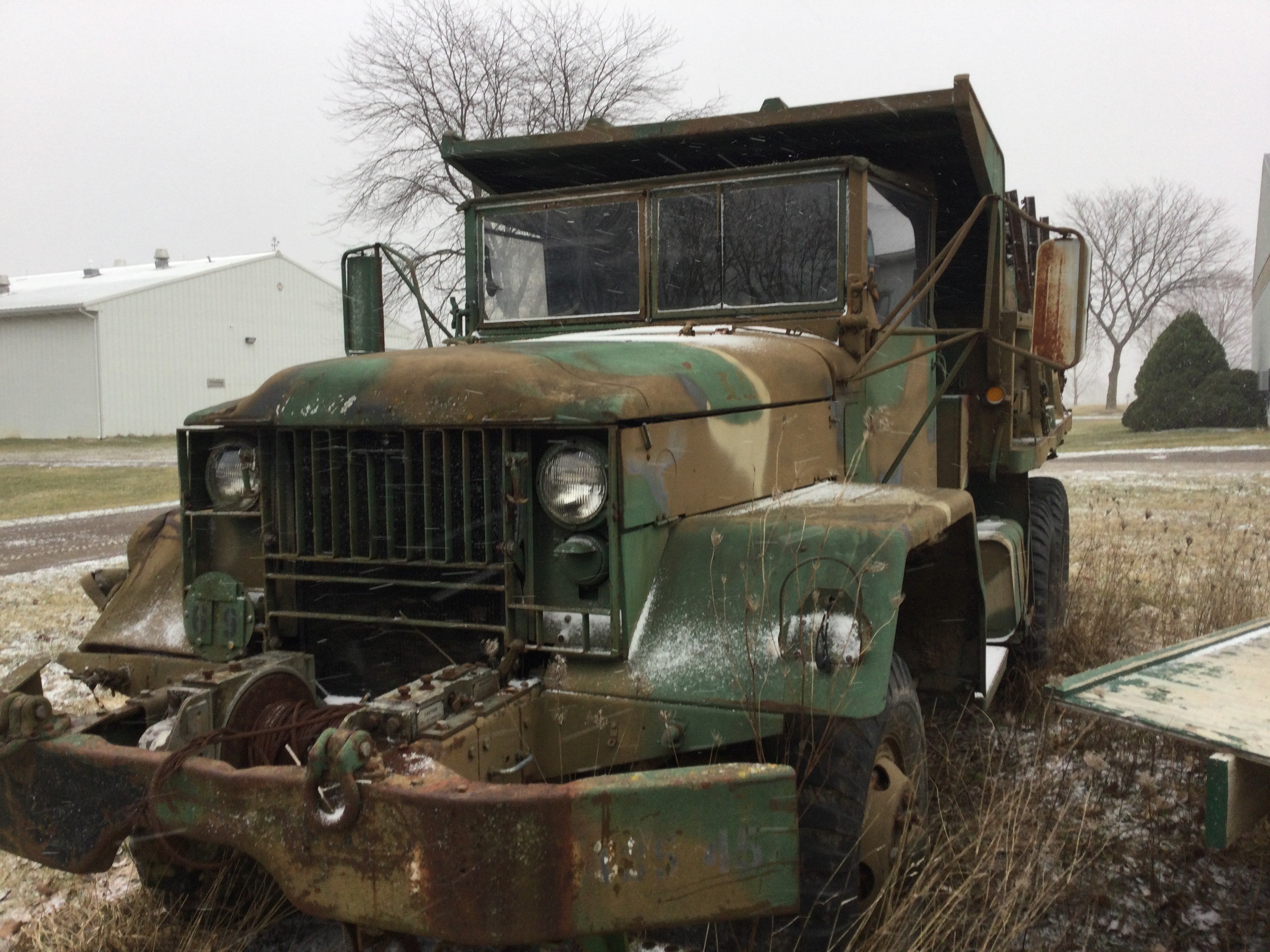 5-Ton 6x6 M-51 Army Dump Truck