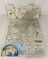 5 Vintage Middle East Maps/Posters incl Afghanistan/Masada/Nat Geo