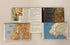 5 Vintage Middle East Maps/Posters incl Afghanistan/Masada/Nat Geo