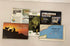 5 Vintage Middle East Maps/Posters incl Afghanistan/Masada/Nat Geo