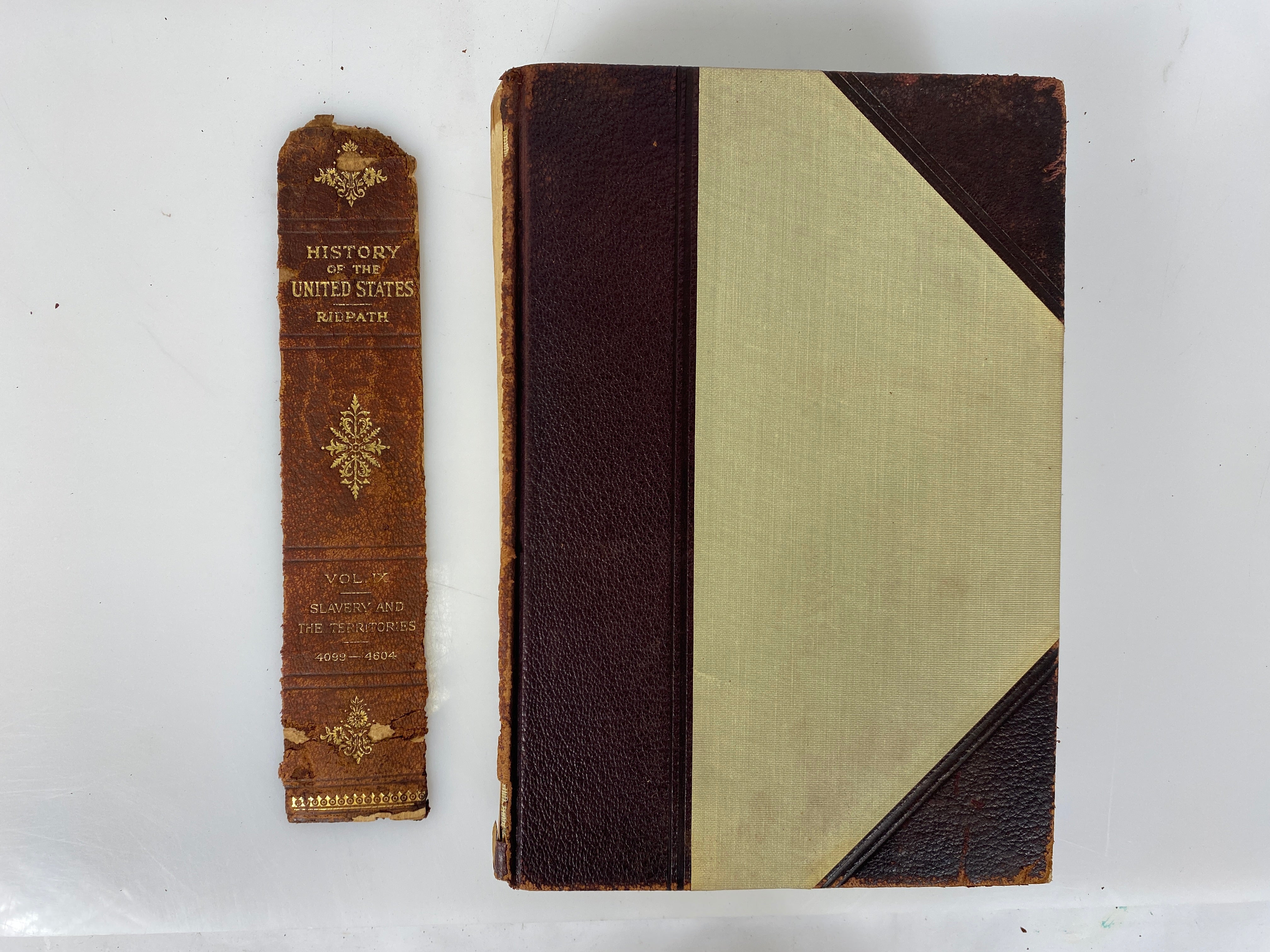 5 Vols: History of the United States by Ridpath (5,7,9,10,12) 1914 Antique HC