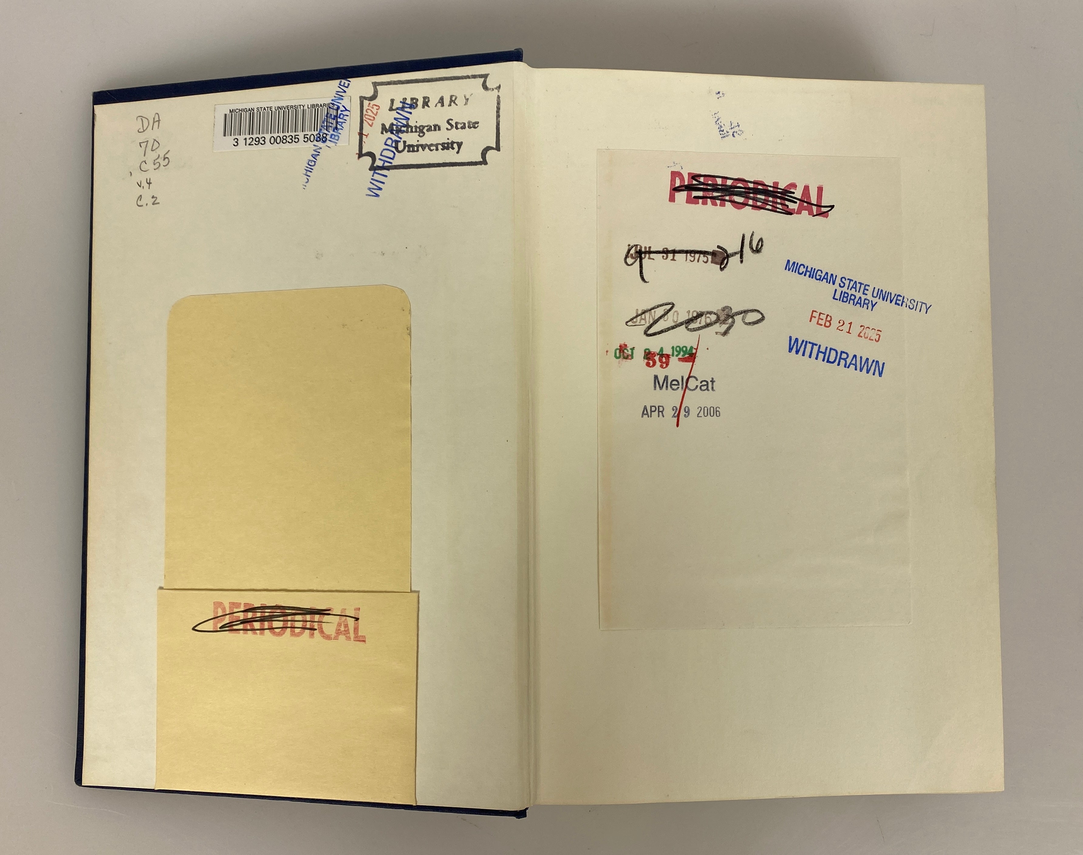 5 Vols: The Royal Navy A History by Clowes (2-6) 1966 Reprint Ex-Library HC
