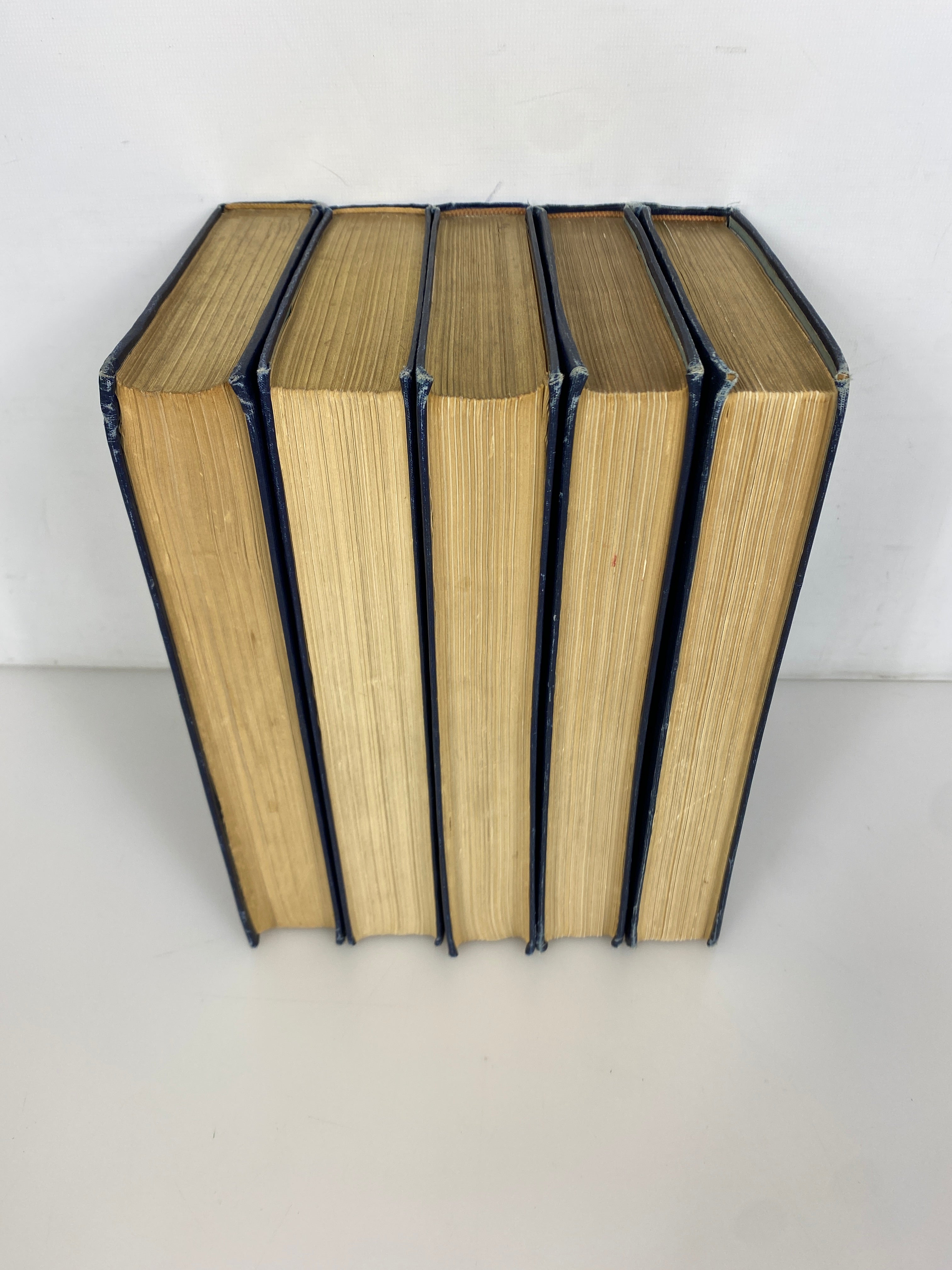 5 Volume Set: History of the World War by Frank Simonds 1917-1920 Ex-Library HC