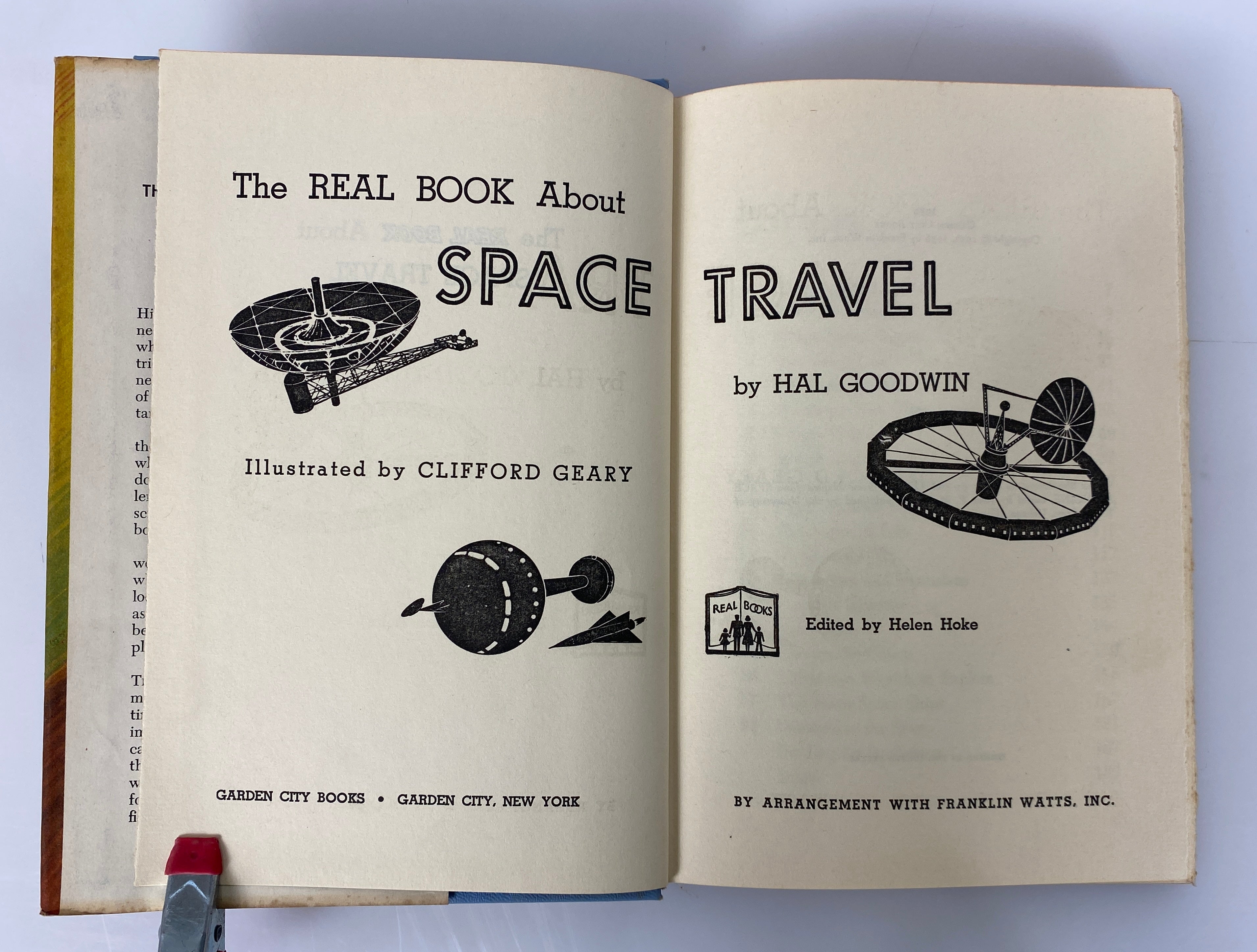5 Vtg The Real Book About...Space/Submarines/Rivers/The Antarctic/Capital HCDJ