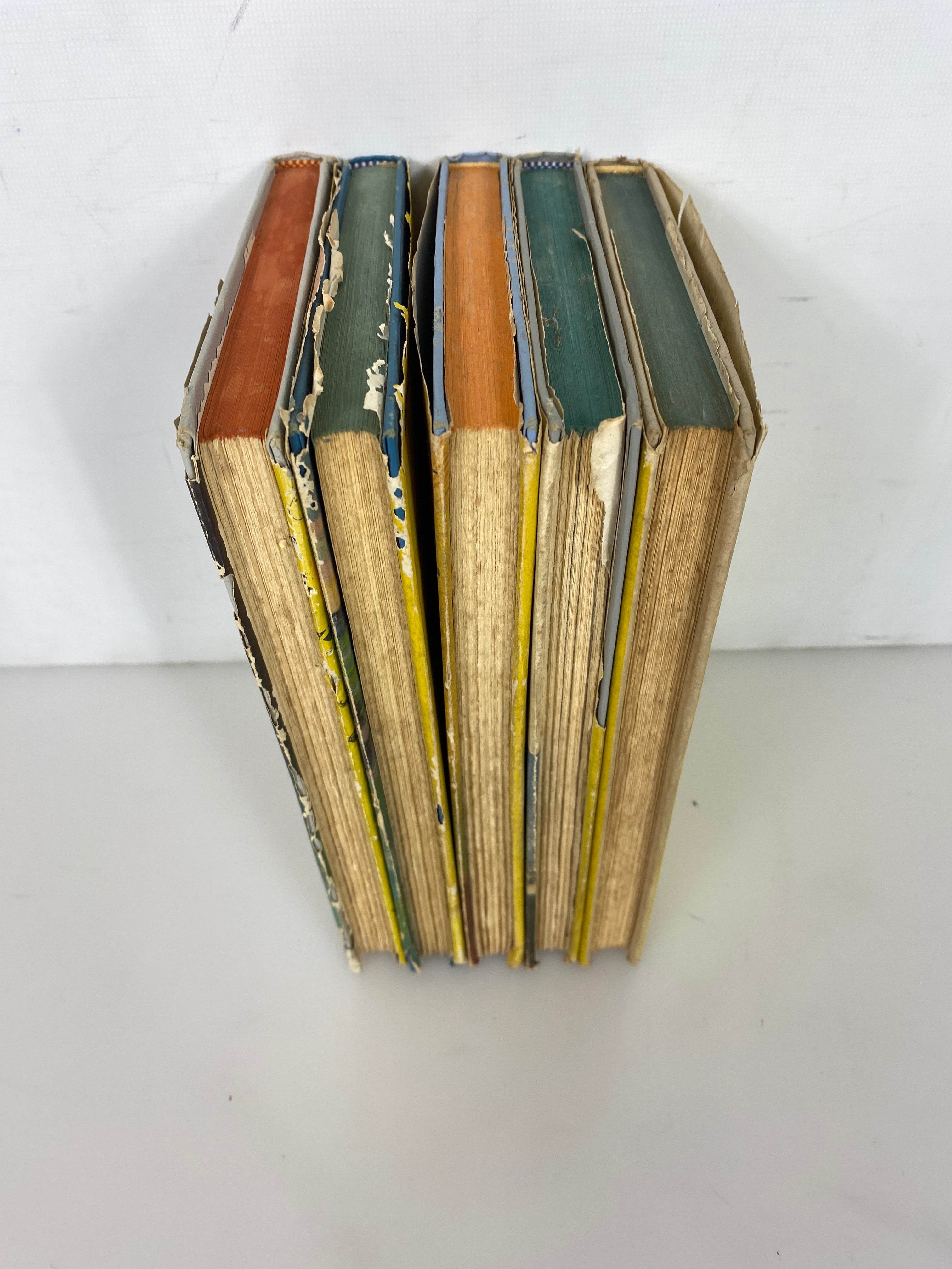 5 Vtg The Real Book About...Space/Submarines/Rivers/The Antarctic/Capital HCDJ
