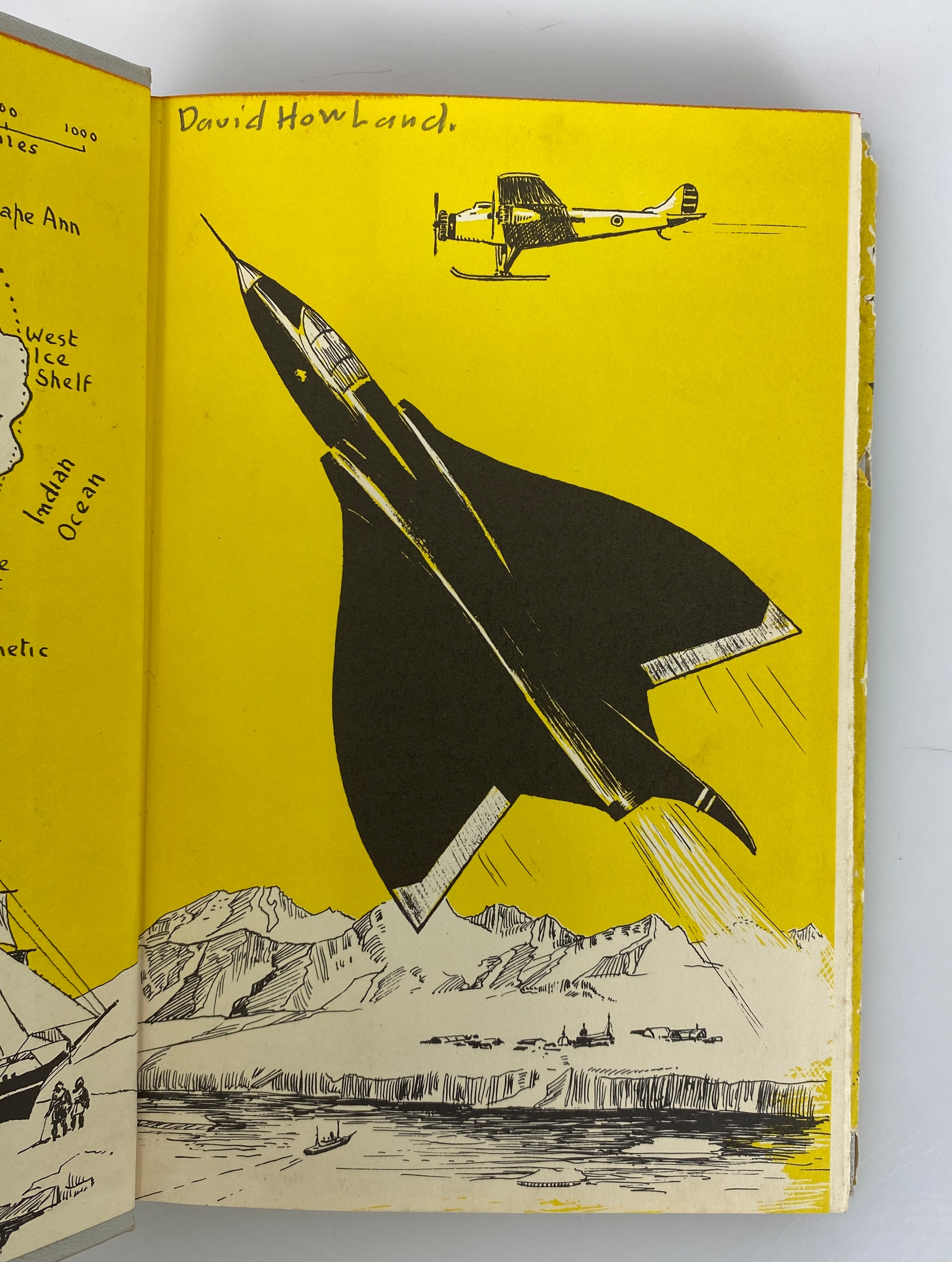5 Vtg The Real Book About...Space/Submarines/Rivers/The Antarctic/Capital HCDJ