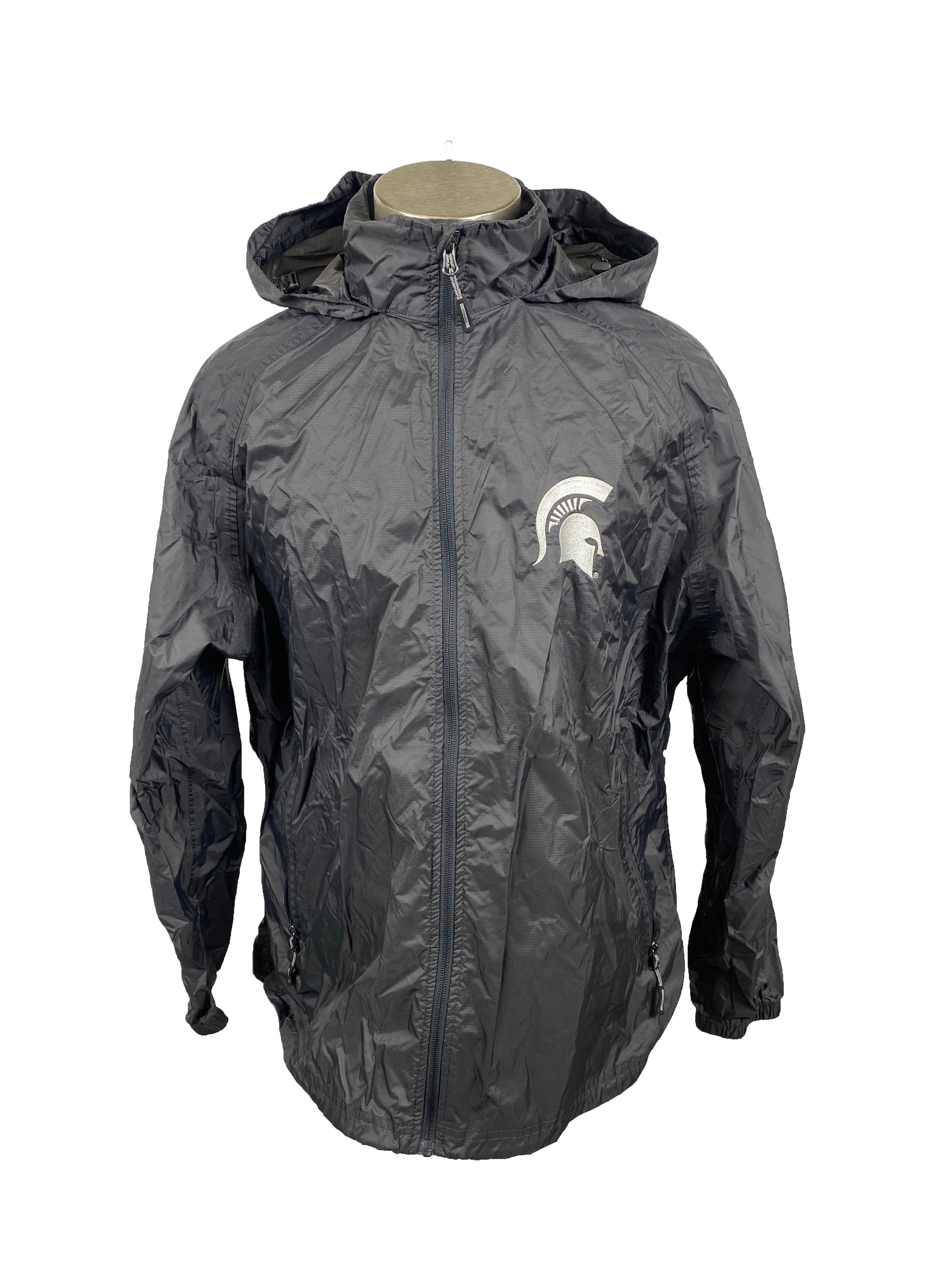 Dark Grey Rain Jacket Men's Size XL