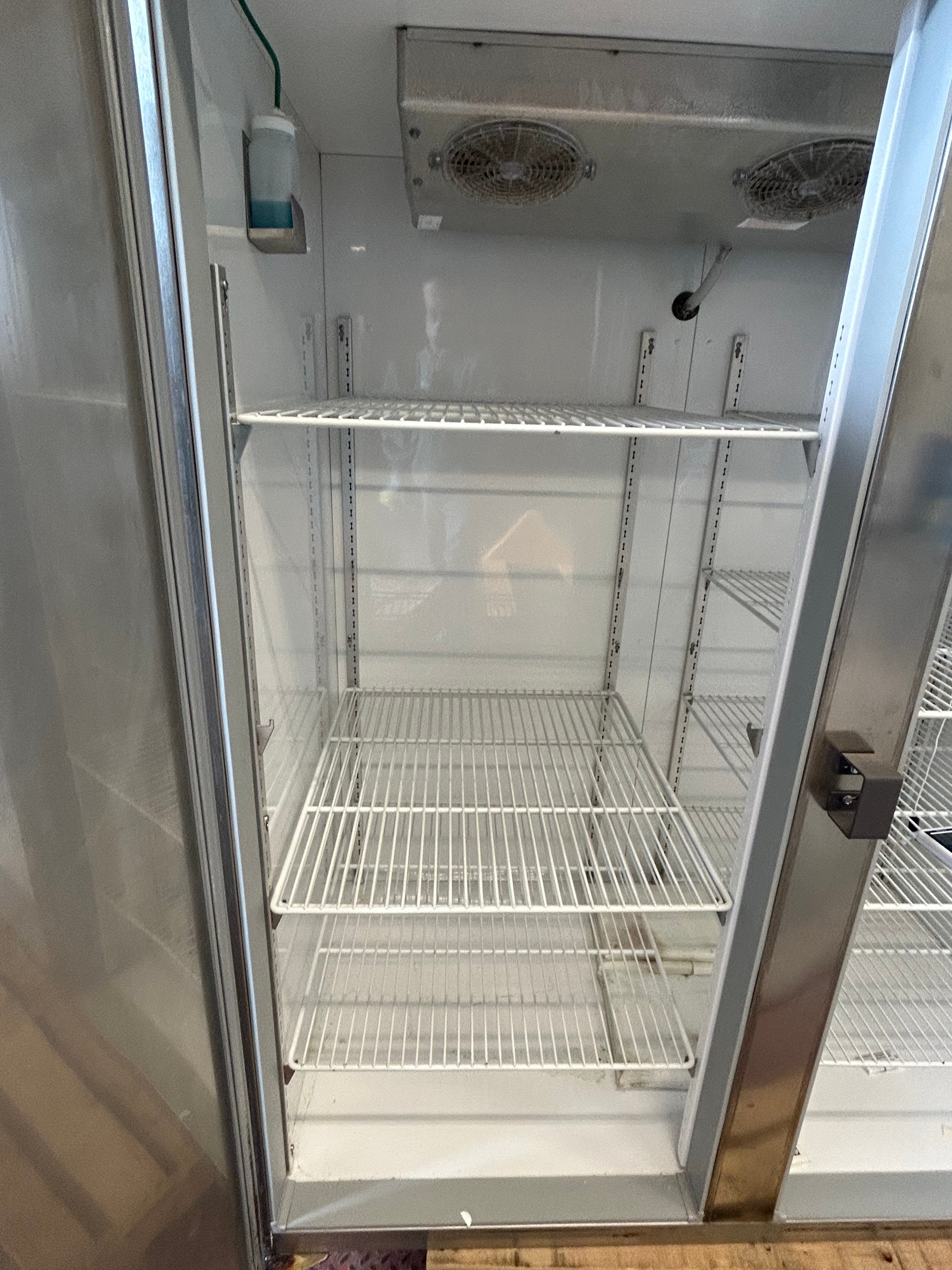 Thermo Scientific/Revco Two-Door Commercial Upright Stainless Steel Laboratory Refrigerator/Freezer