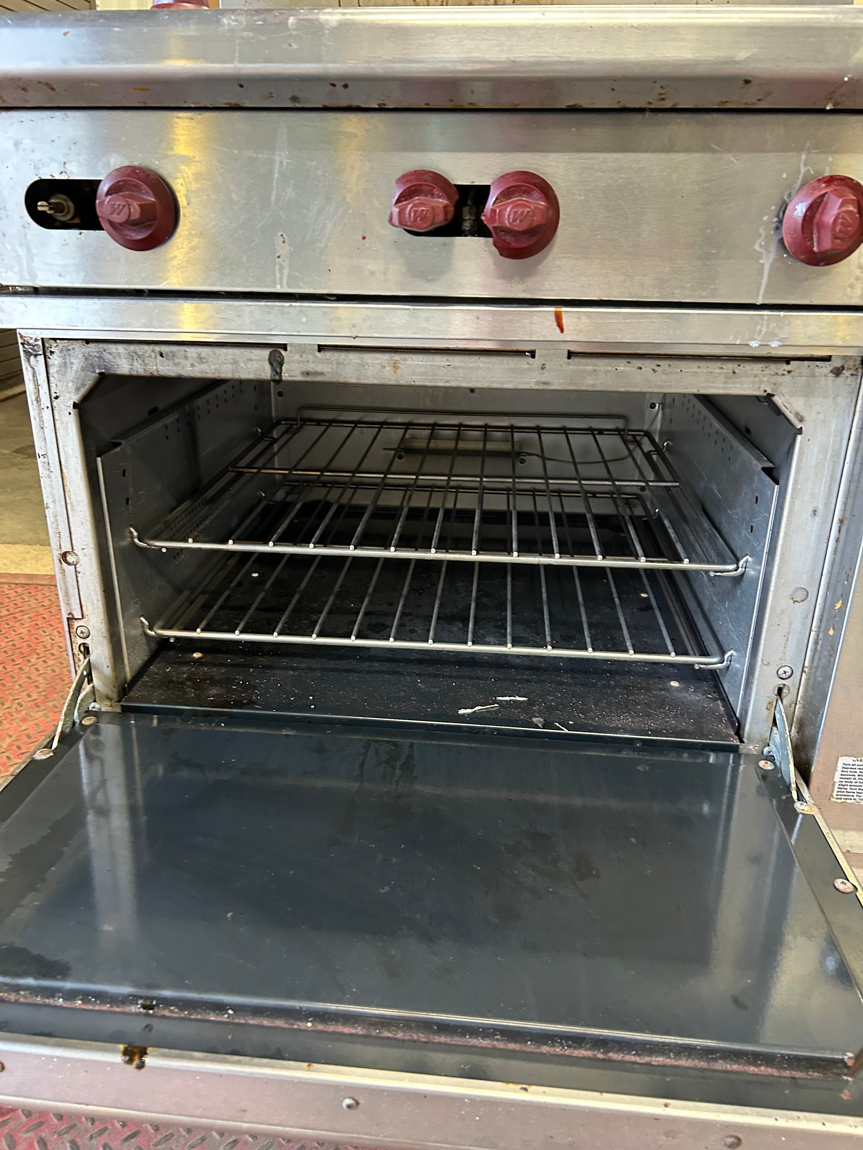 Wolf Industrial Kitchen Stove for parts or repair/Scrap Bid #578- 460lbs