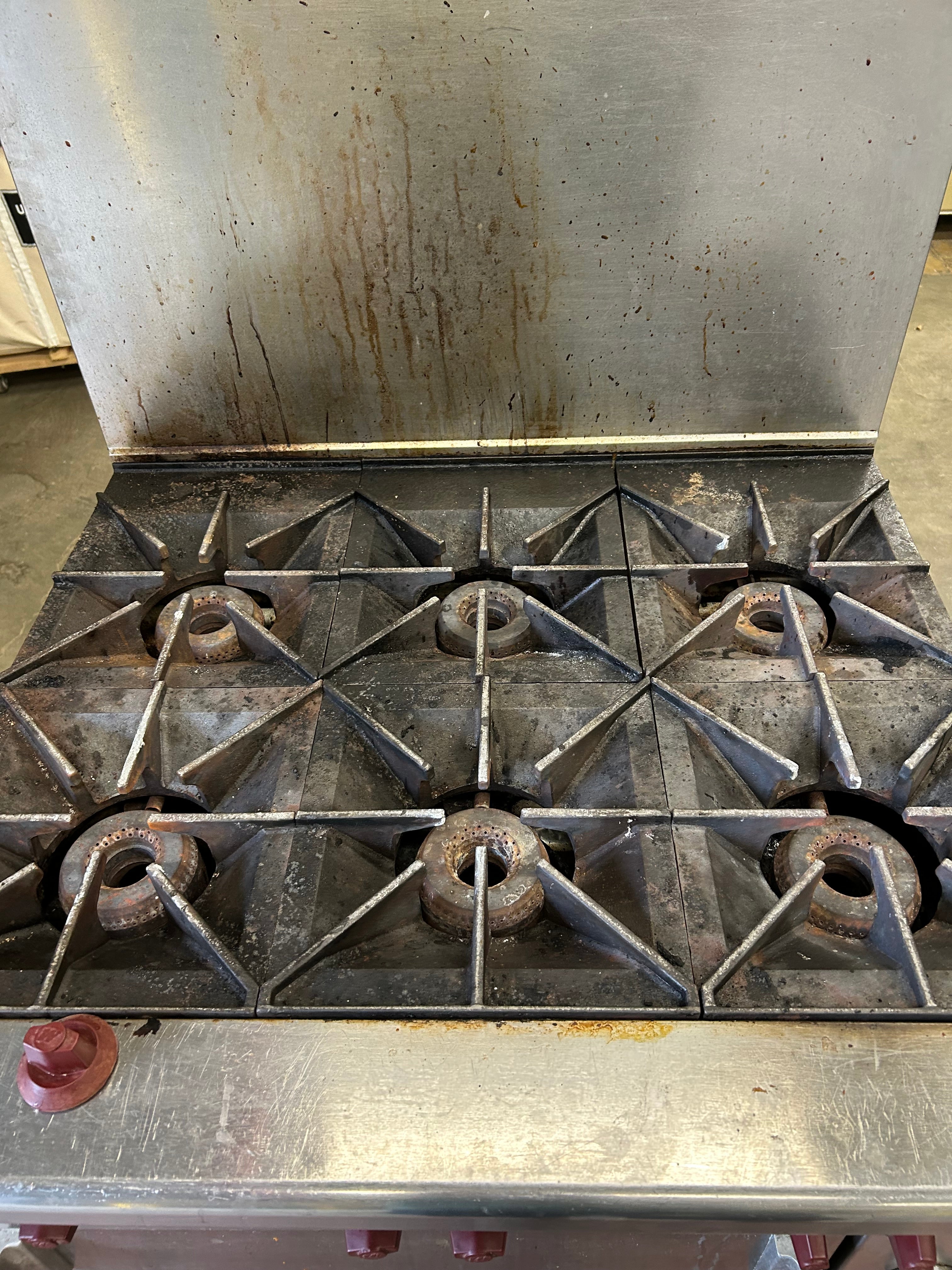 Wolf Industrial Kitchen Stove for parts or repair/Scrap Bid #578- 460lbs