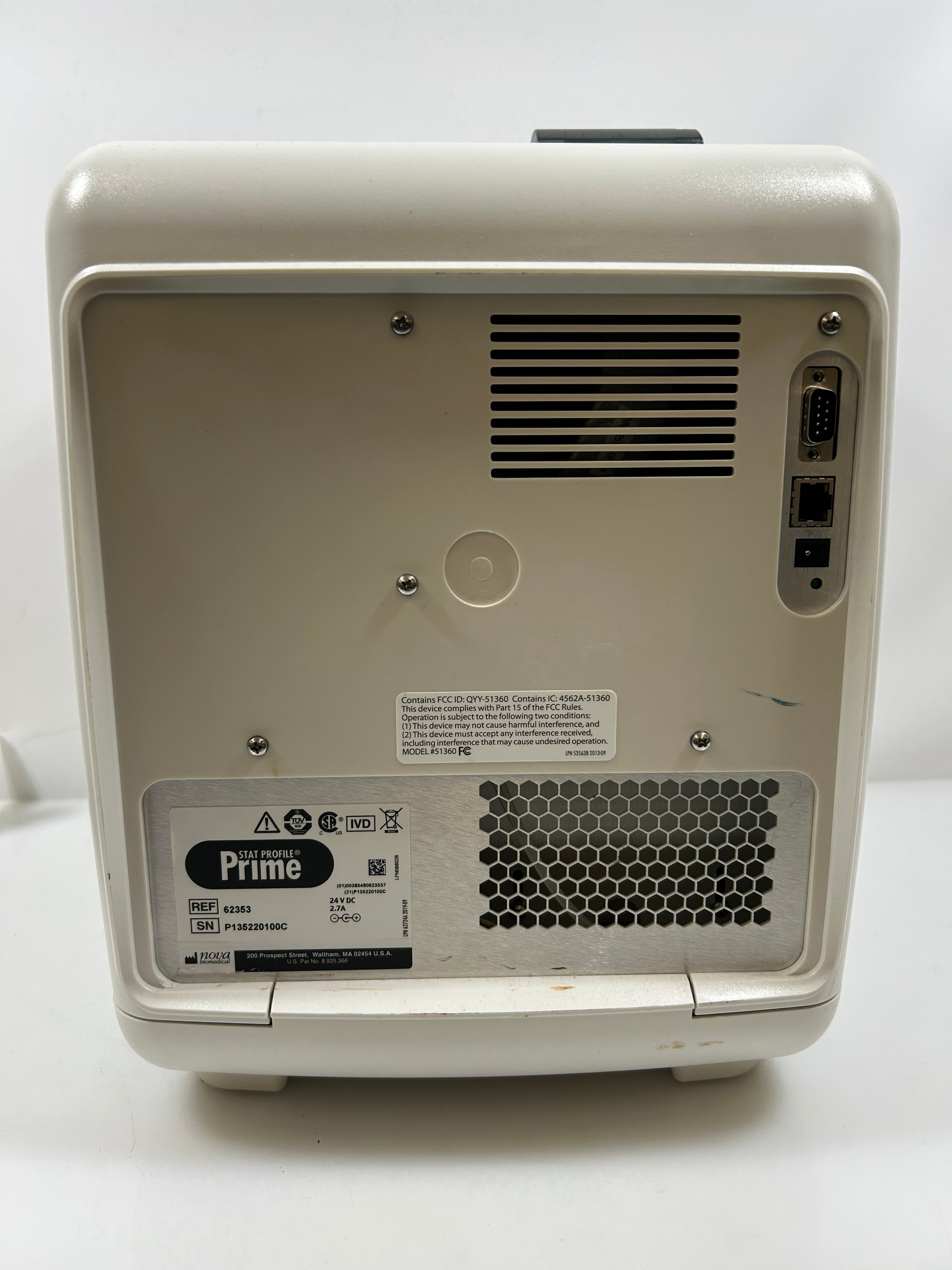 Nova Biomedical Stat Profile Prime ES Comp Plus With Tray Scanner