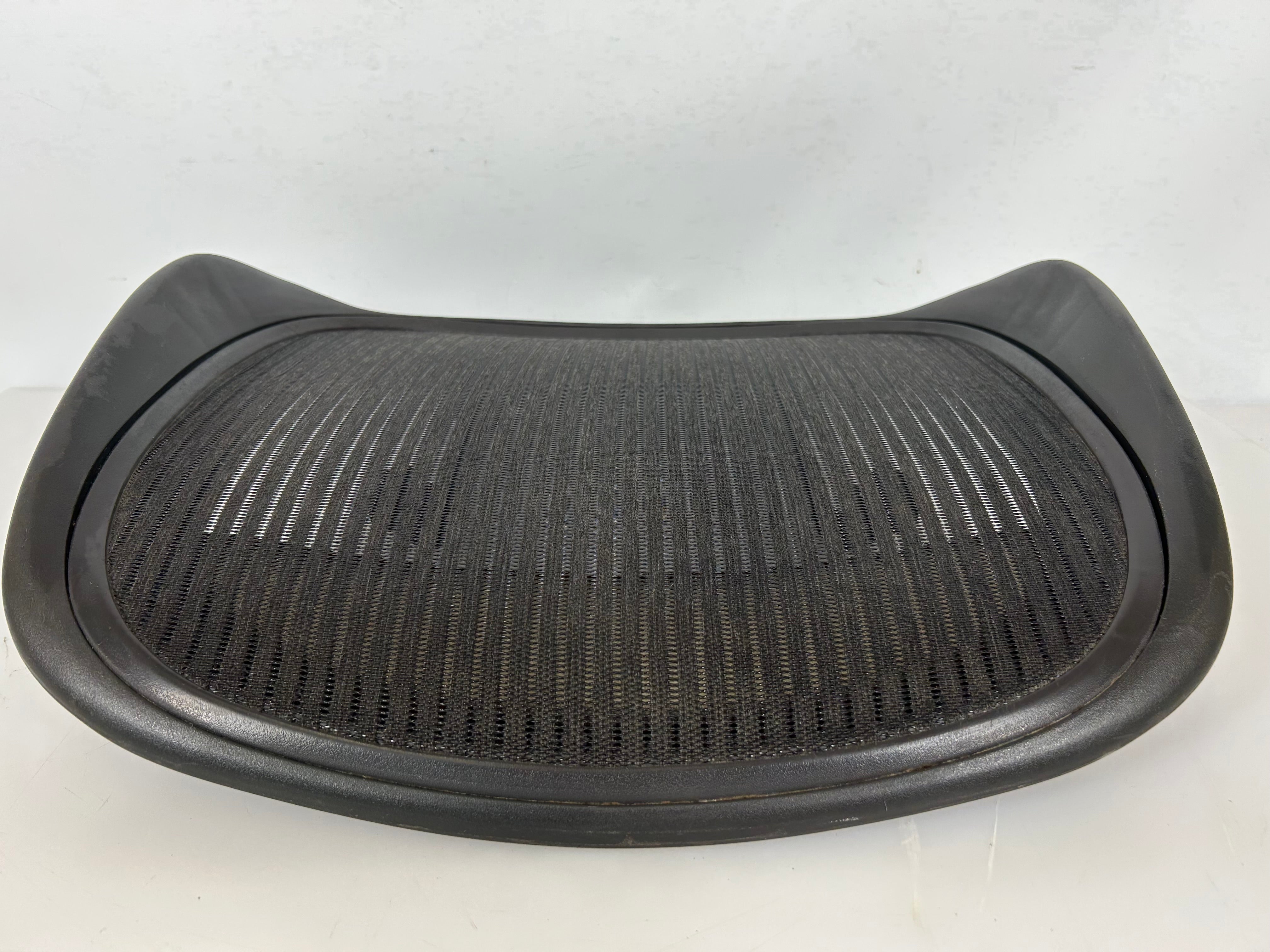 Black Herman Miller Aeron Seat Pad Size B