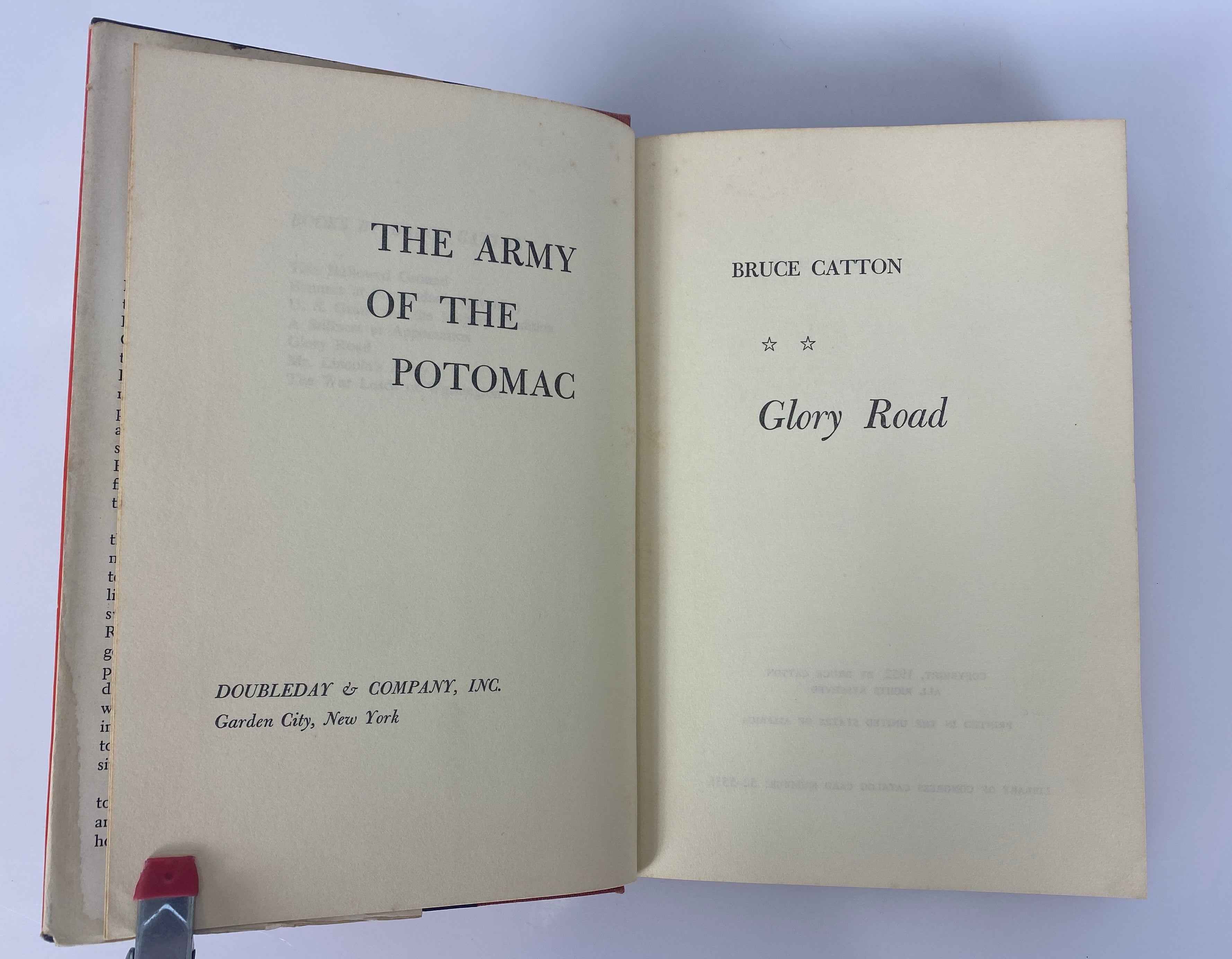 6 Bruce Catton: Army of the Potomac Trilogy History of the Civil War 1952-65 HC