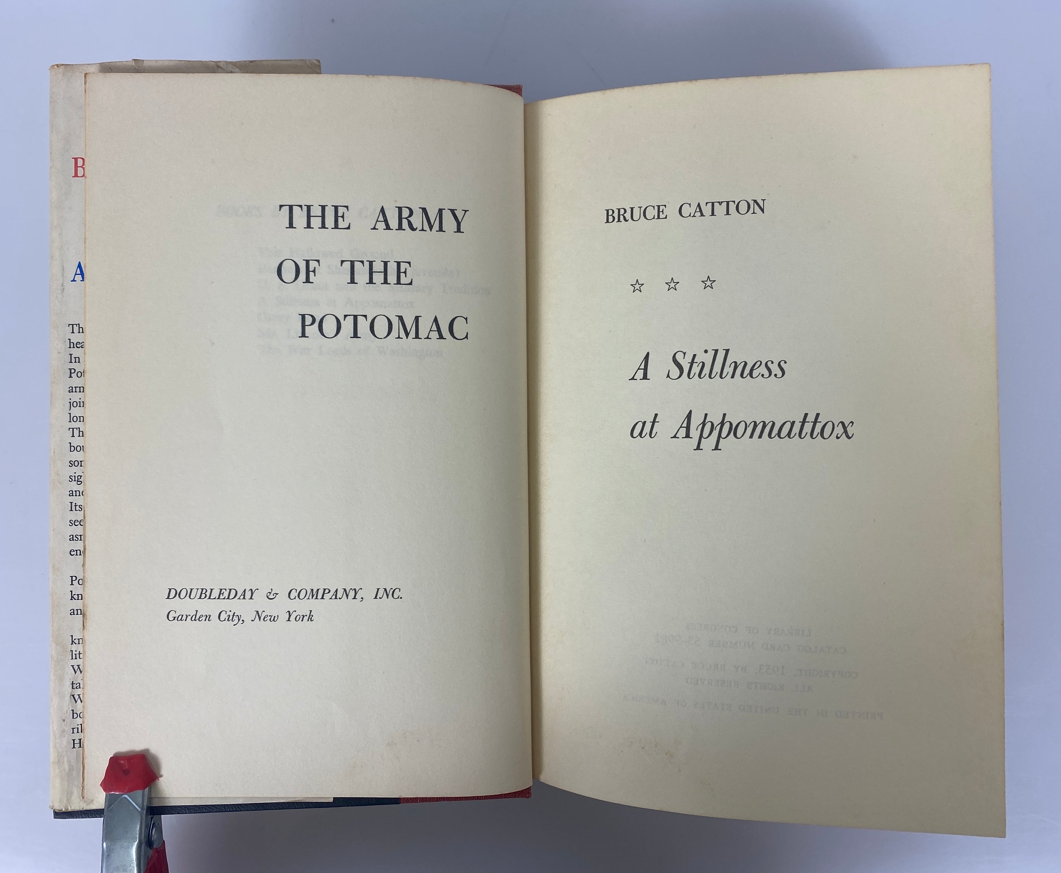 6 Bruce Catton: Army of the Potomac Trilogy History of the Civil War 1952-65 HC