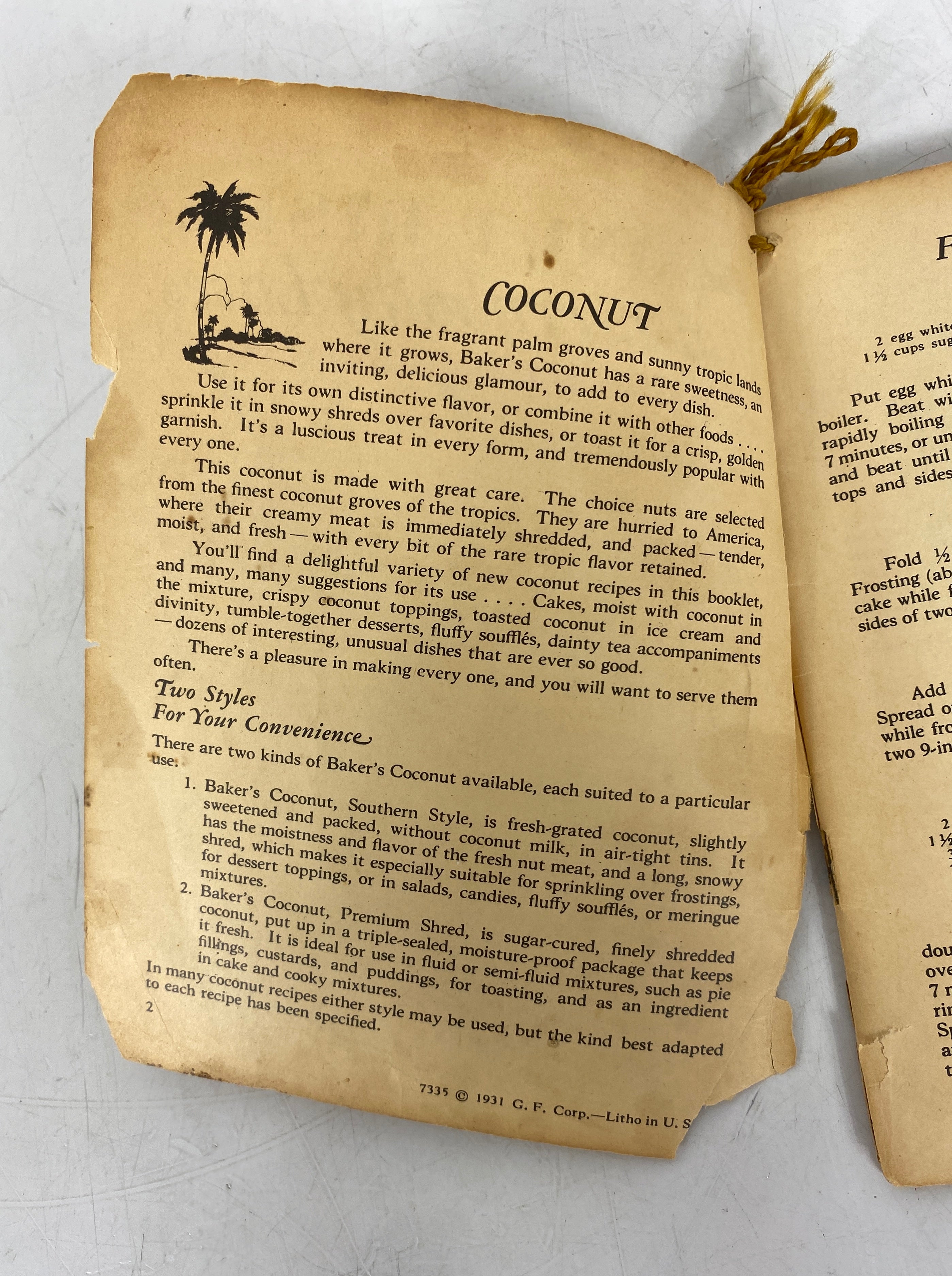 6 Vintage Recipe Booklets incl Coconut/Cranberries/Strawberries/Mincemeat SC