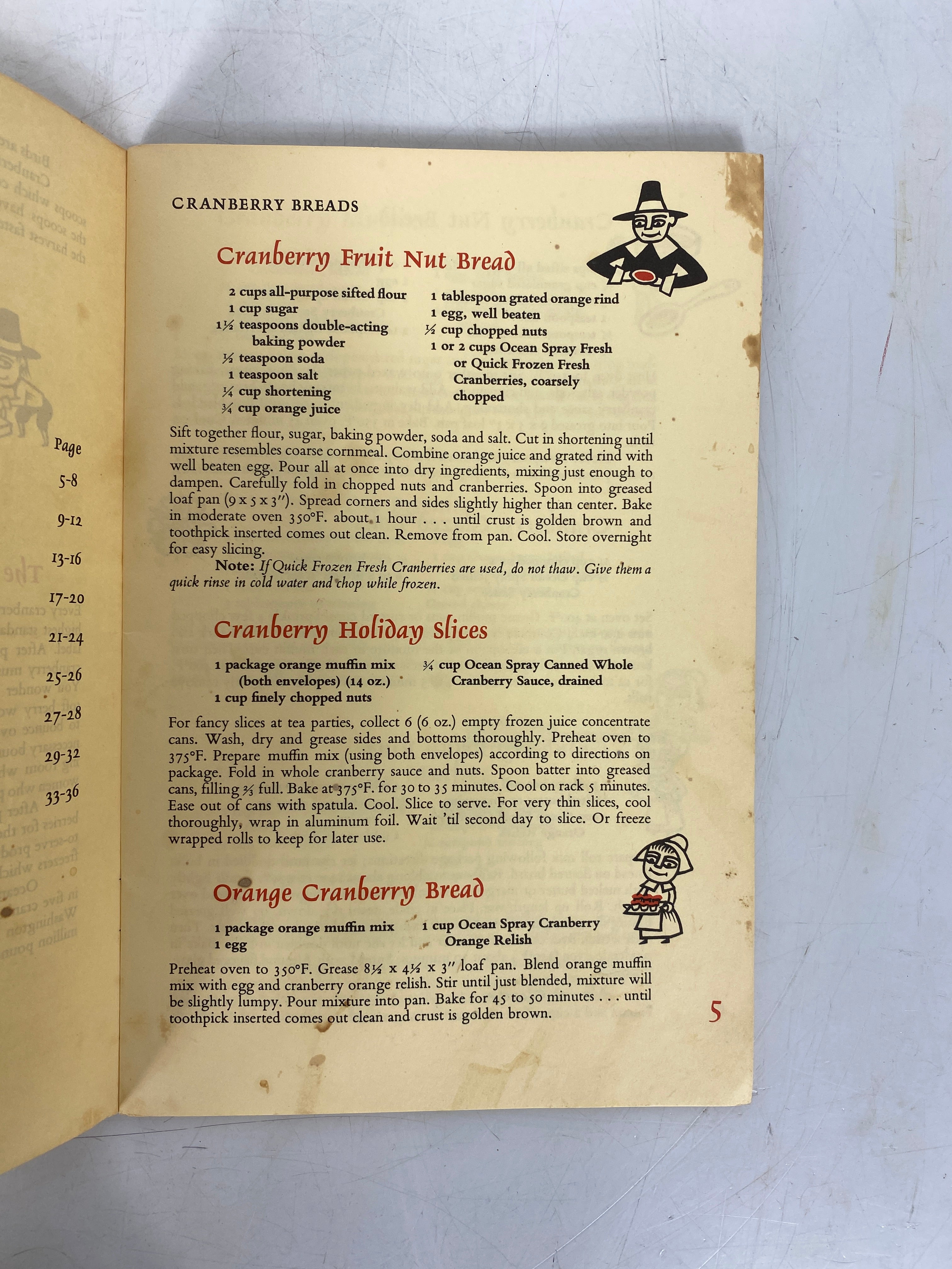 6 Vintage Recipe Booklets incl Coconut/Cranberries/Strawberries/Mincemeat SC