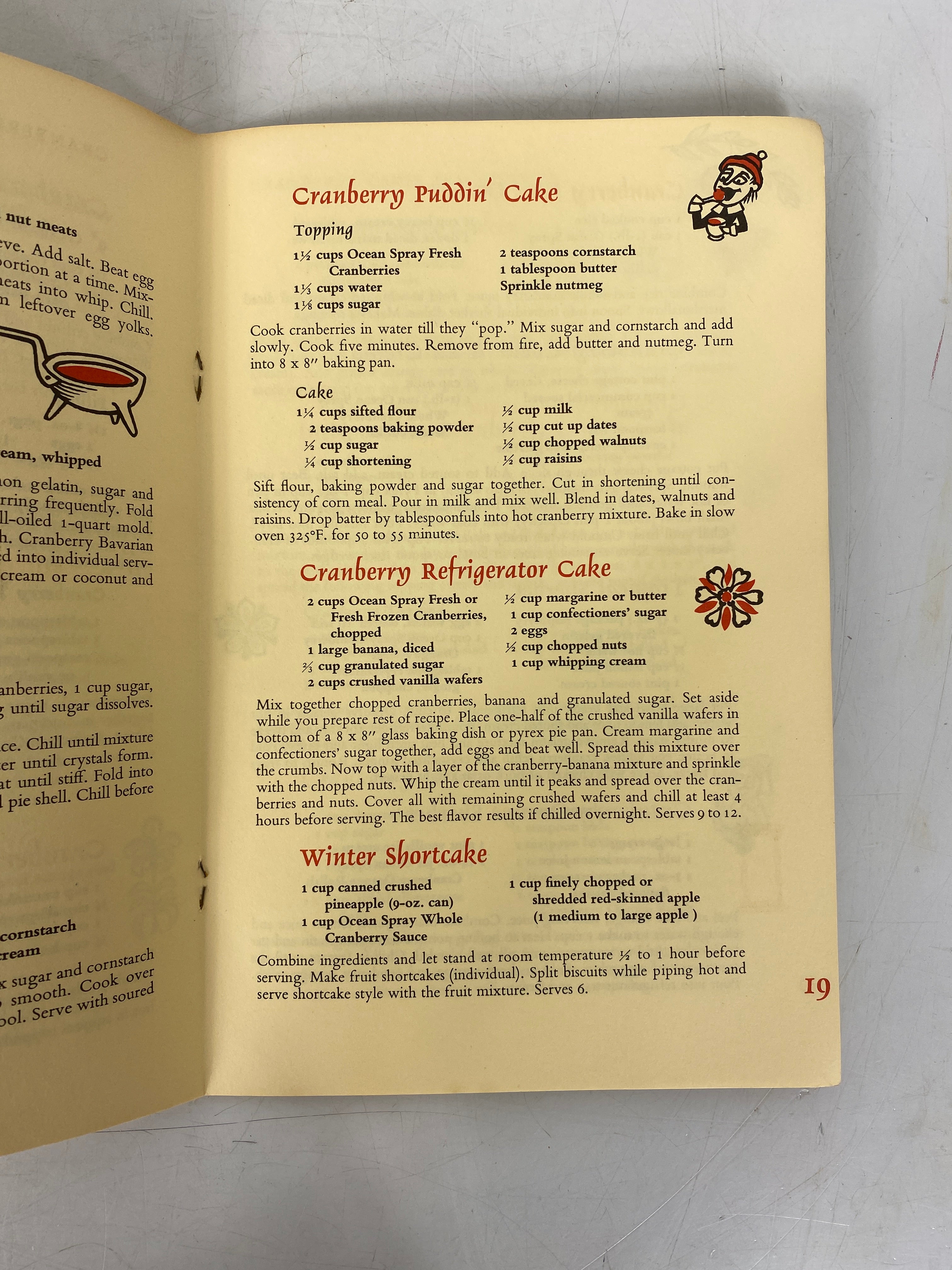6 Vintage Recipe Booklets incl Coconut/Cranberries/Strawberries/Mincemeat SC