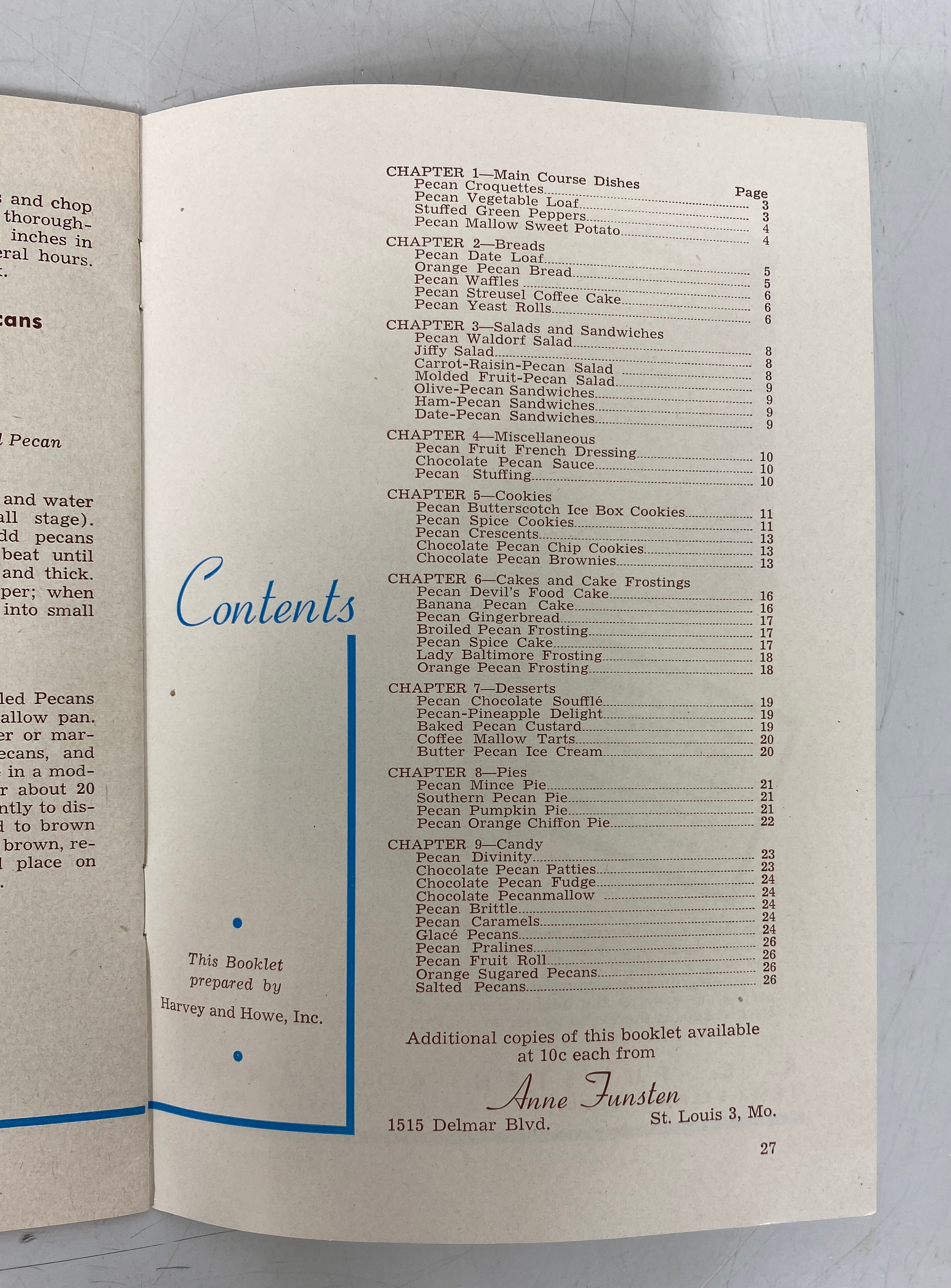 6 Vintage Recipe Booklets incl Coconut/Cranberries/Strawberries/Mincemeat SC