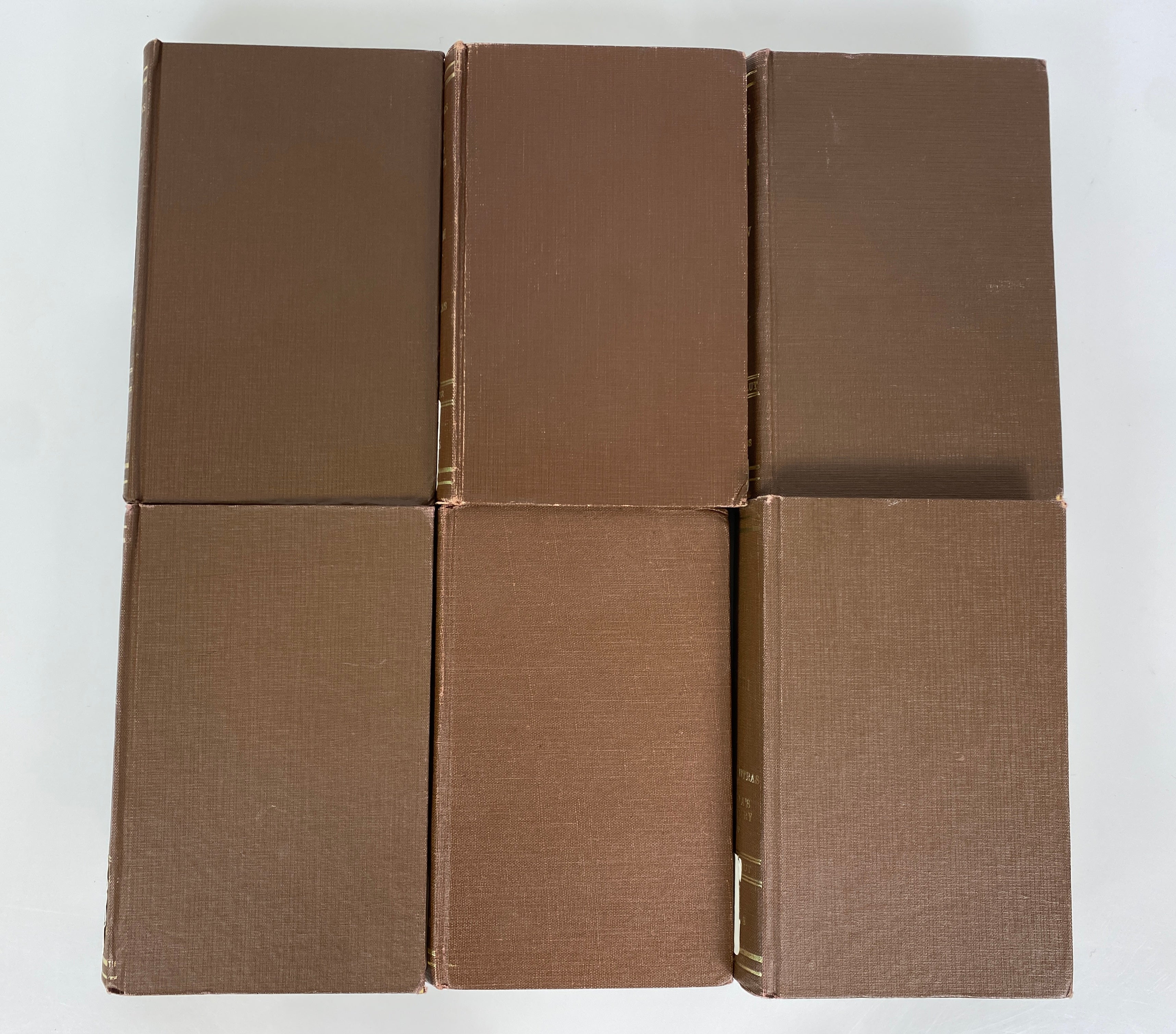 6 Vols: Sacred Books of the East by Max Muller 1966-68 Ex-Library HC